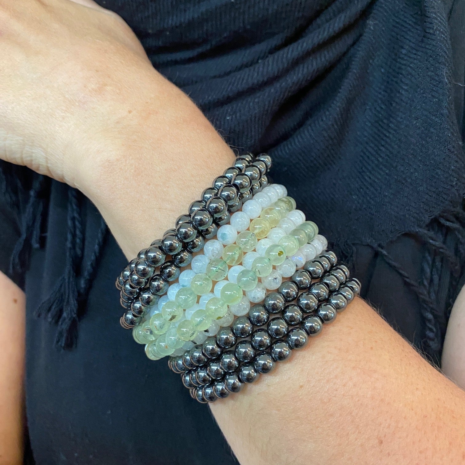 Gold Sheen Obsidian Bracelet