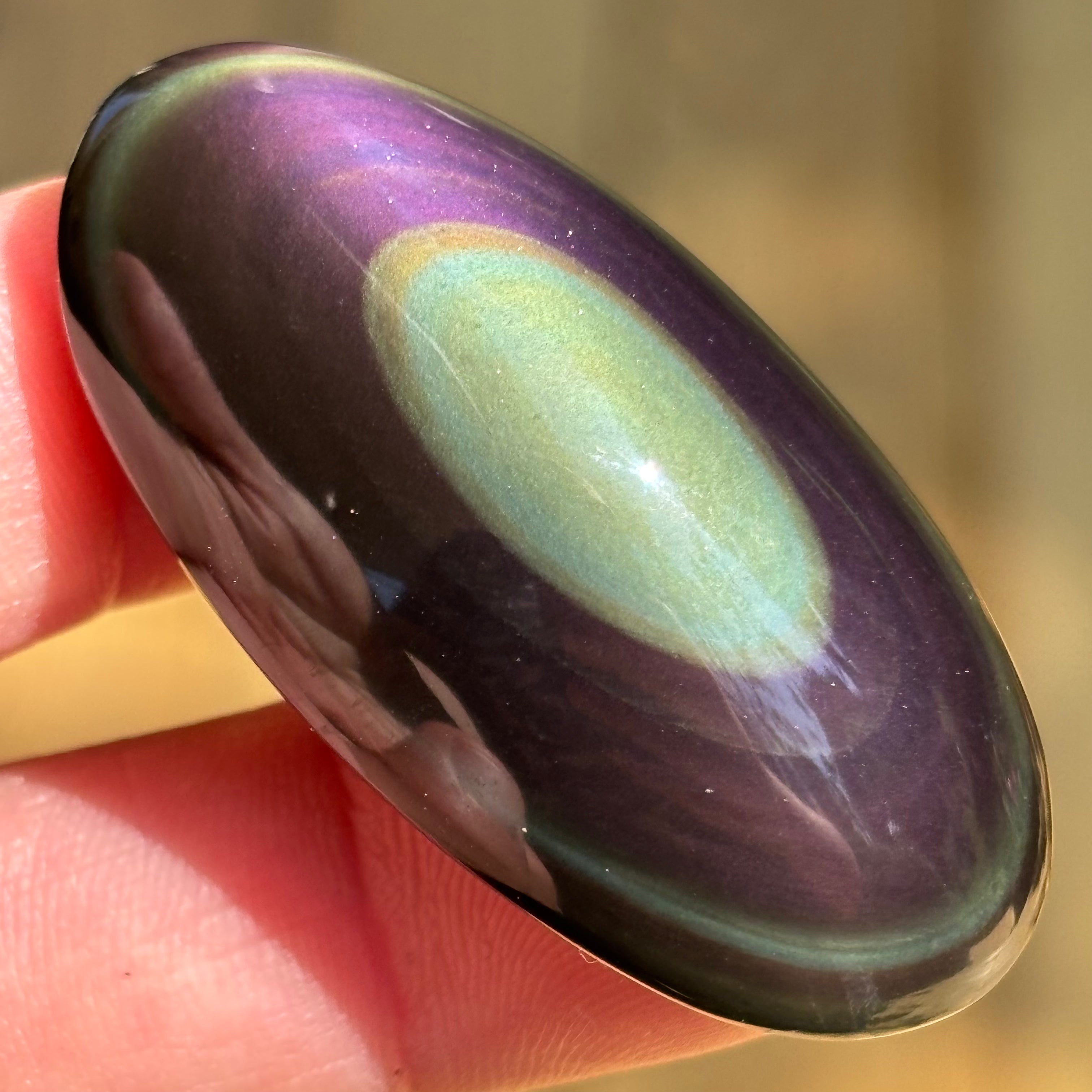 Rainbow Obsidian Talisman  -  193