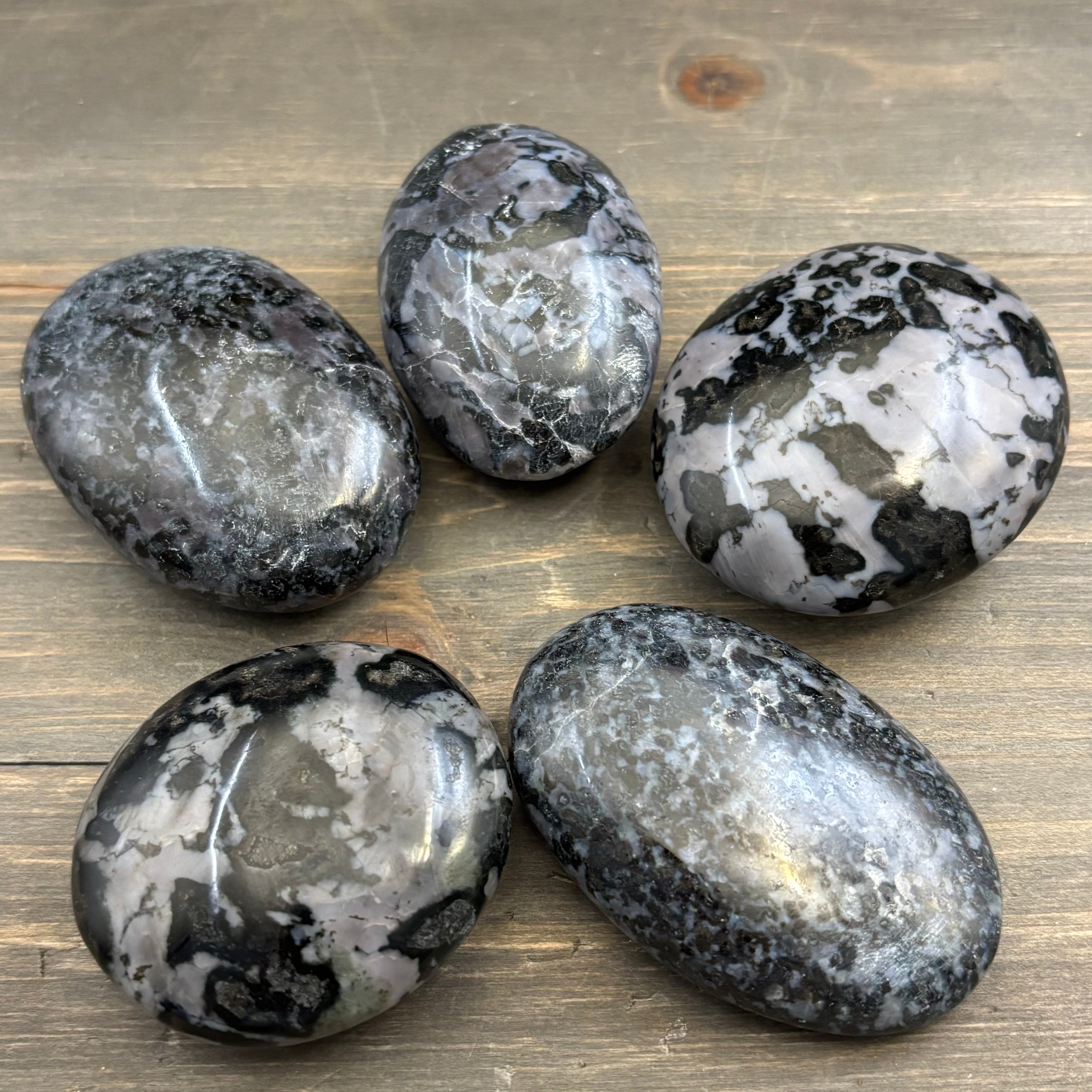 Indigo Gabbro Palm Stone