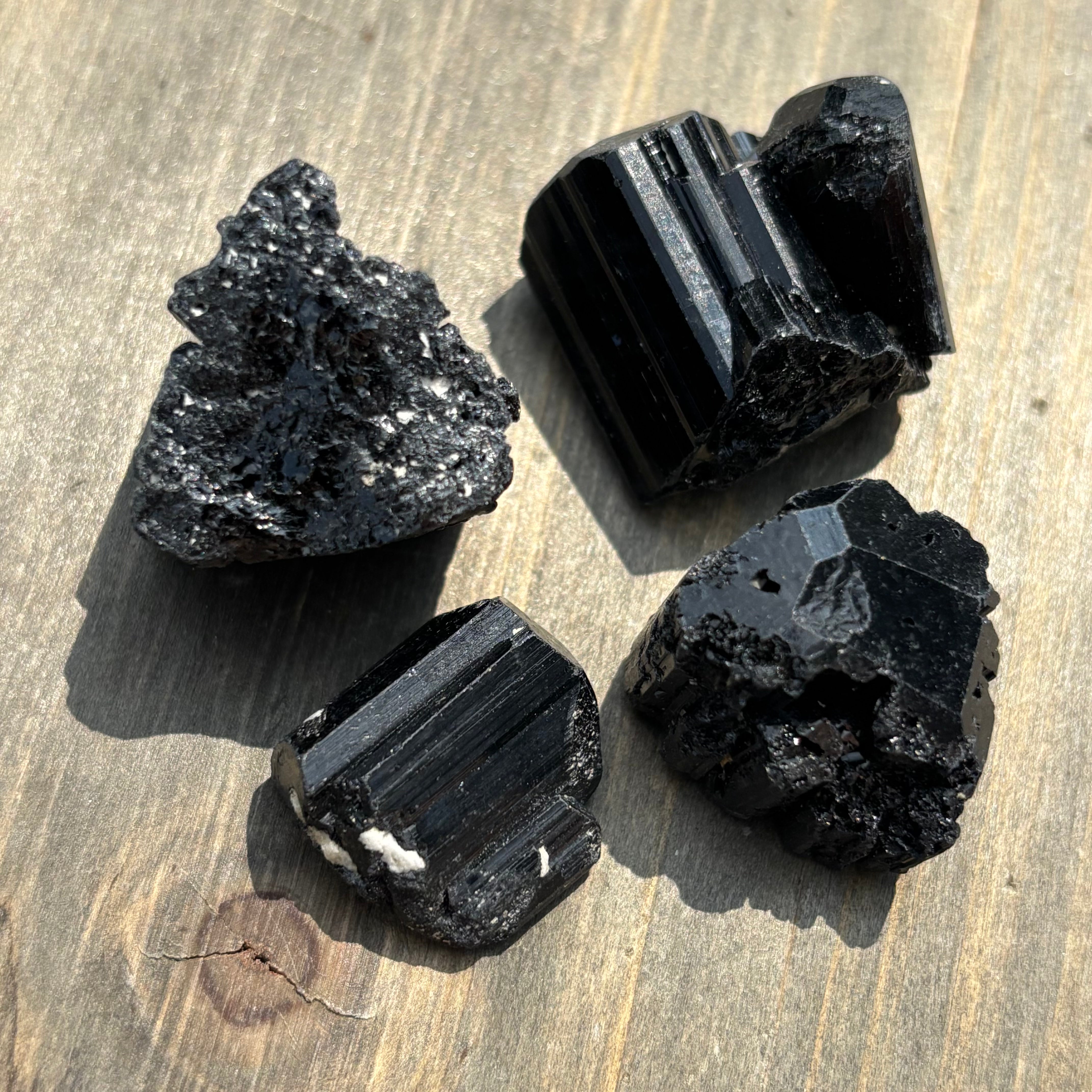 Black Tourmaline, Kit of 4