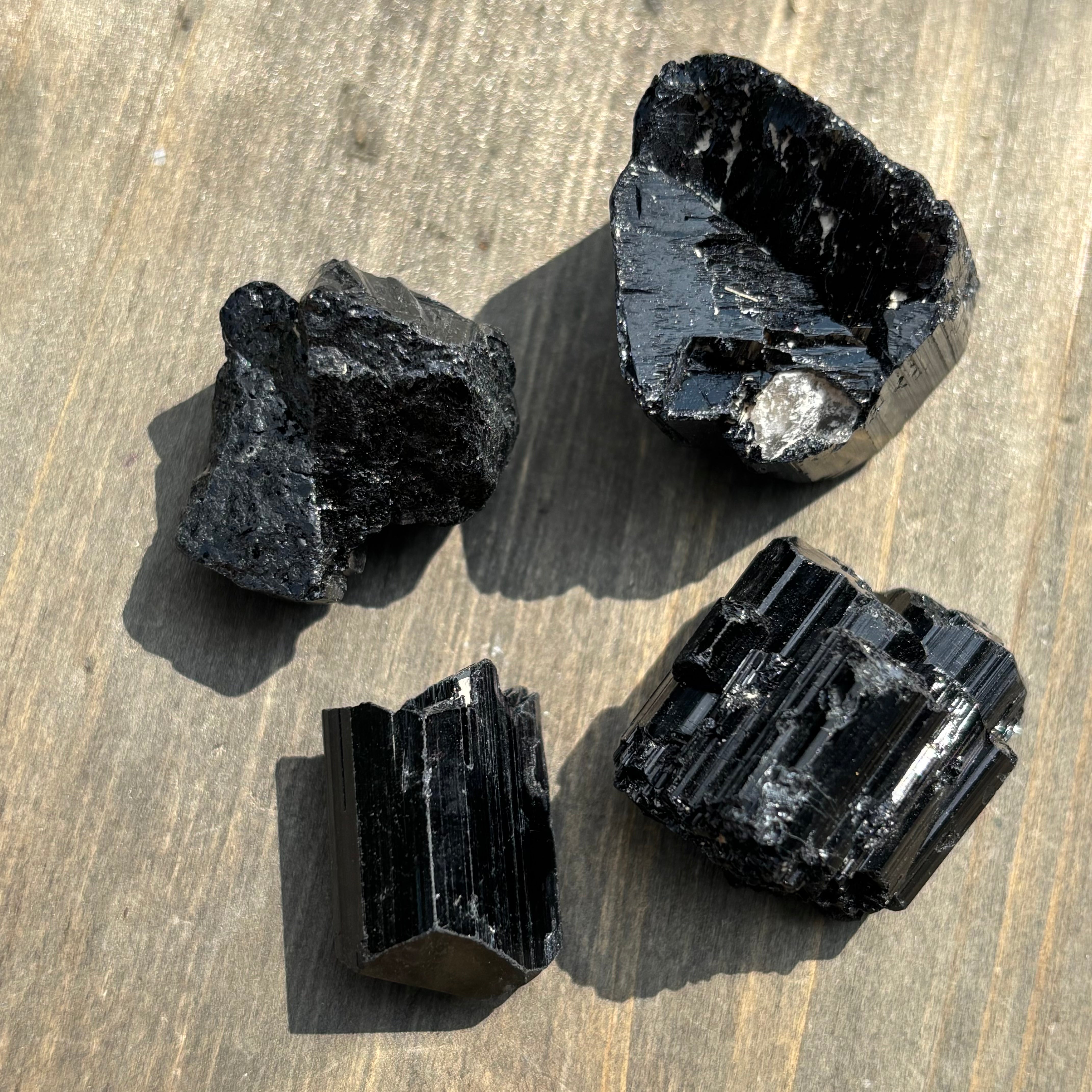 Black Tourmaline, Kit of 4
