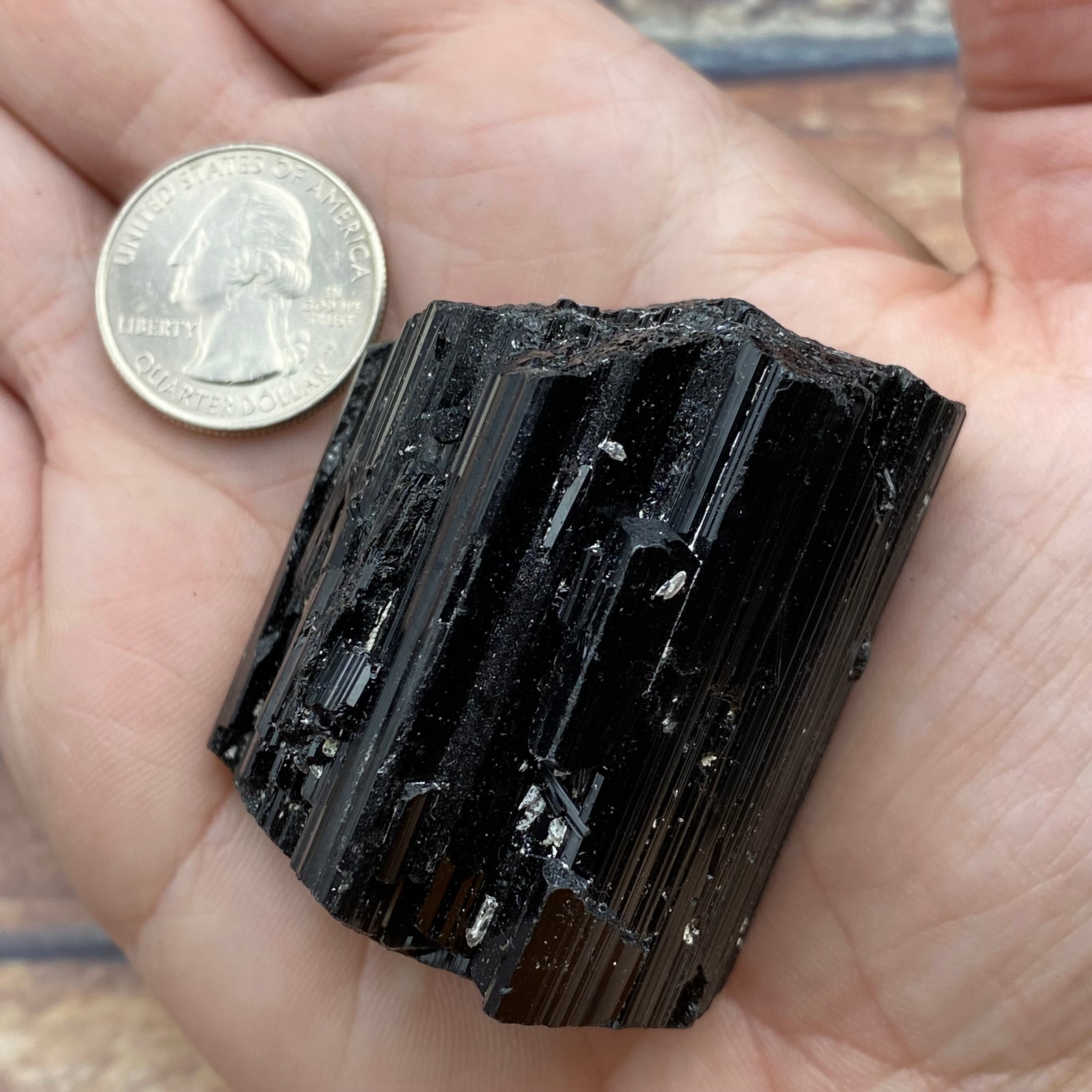 Black Tourmaline, Madagascar - 012
