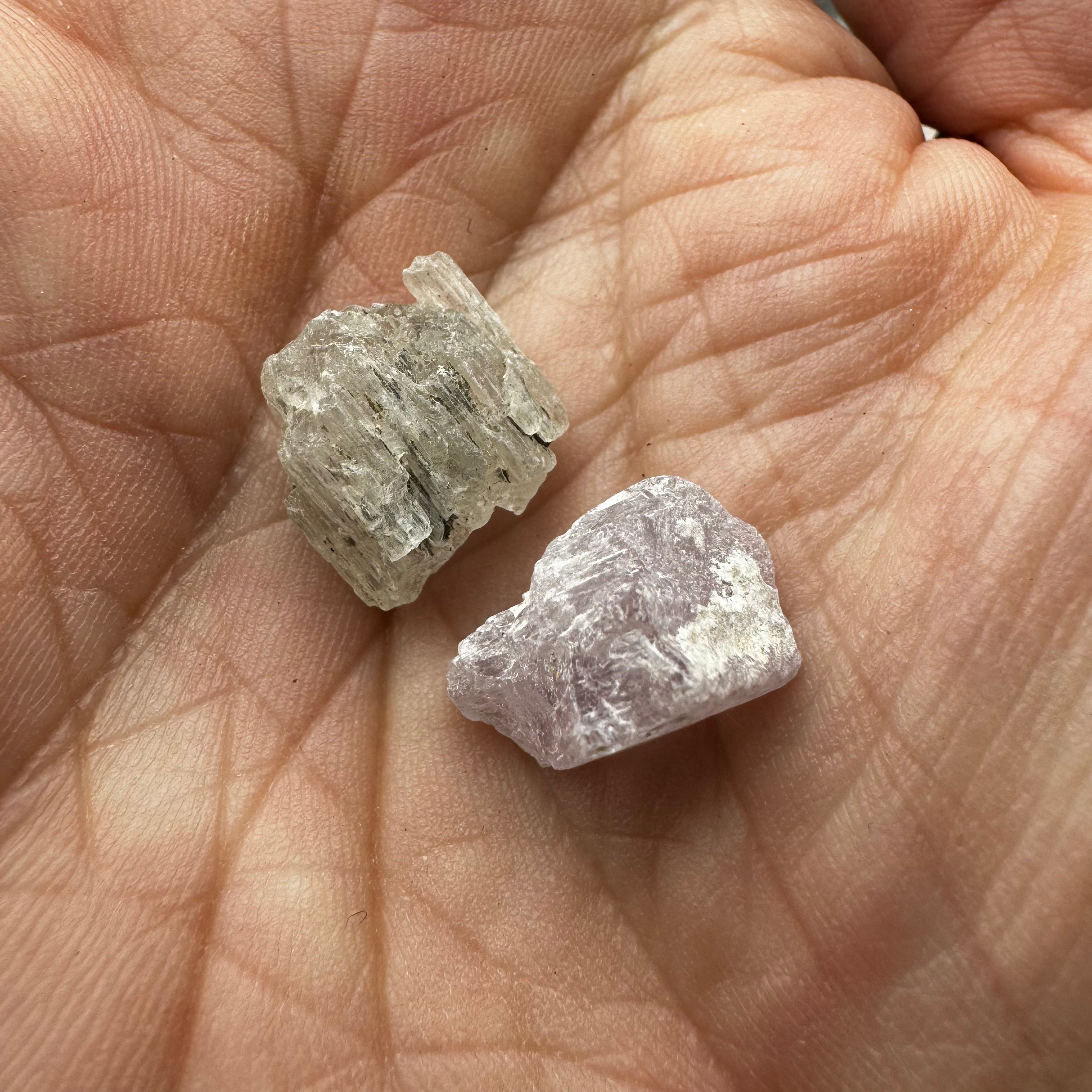 Kunzite Point Pair