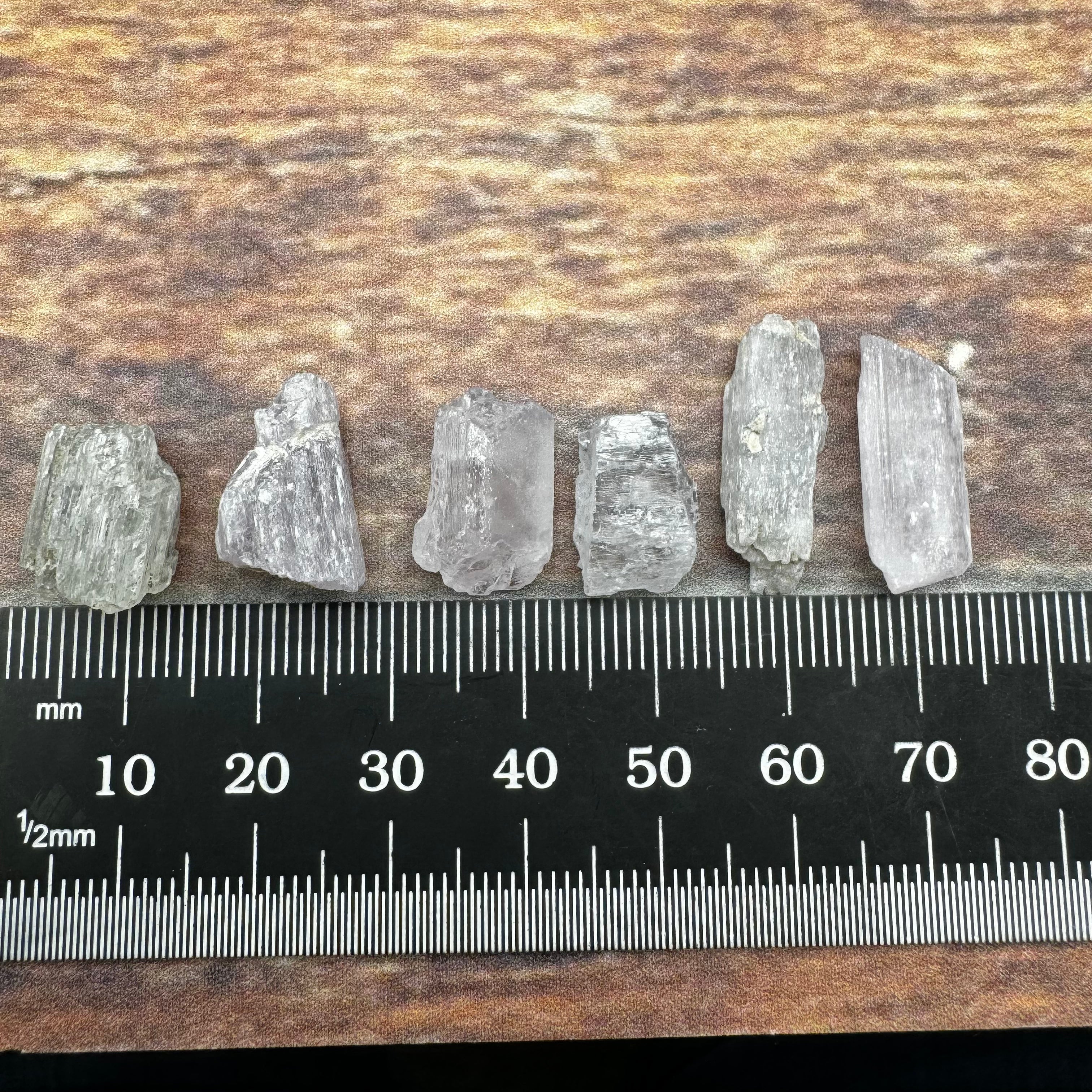 Kunzite Point Pair