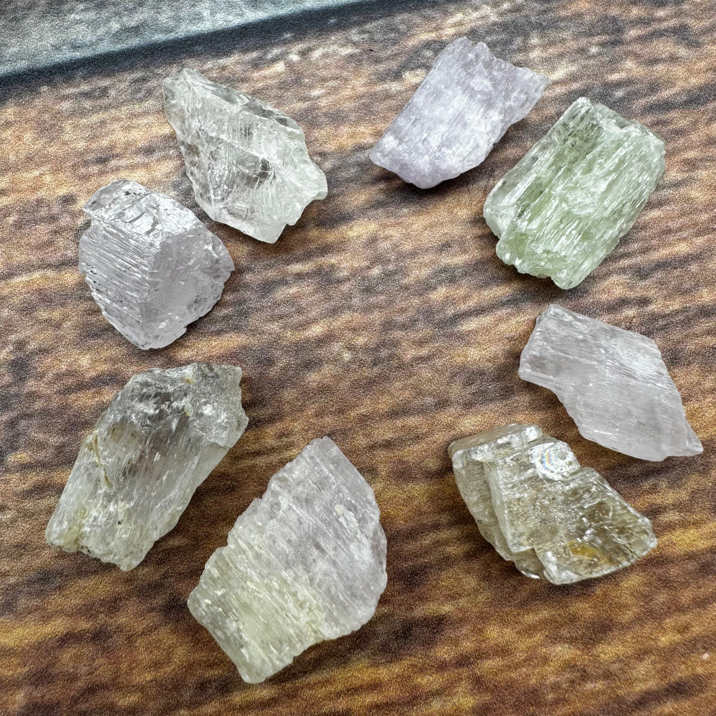 Kunzite Point Pair