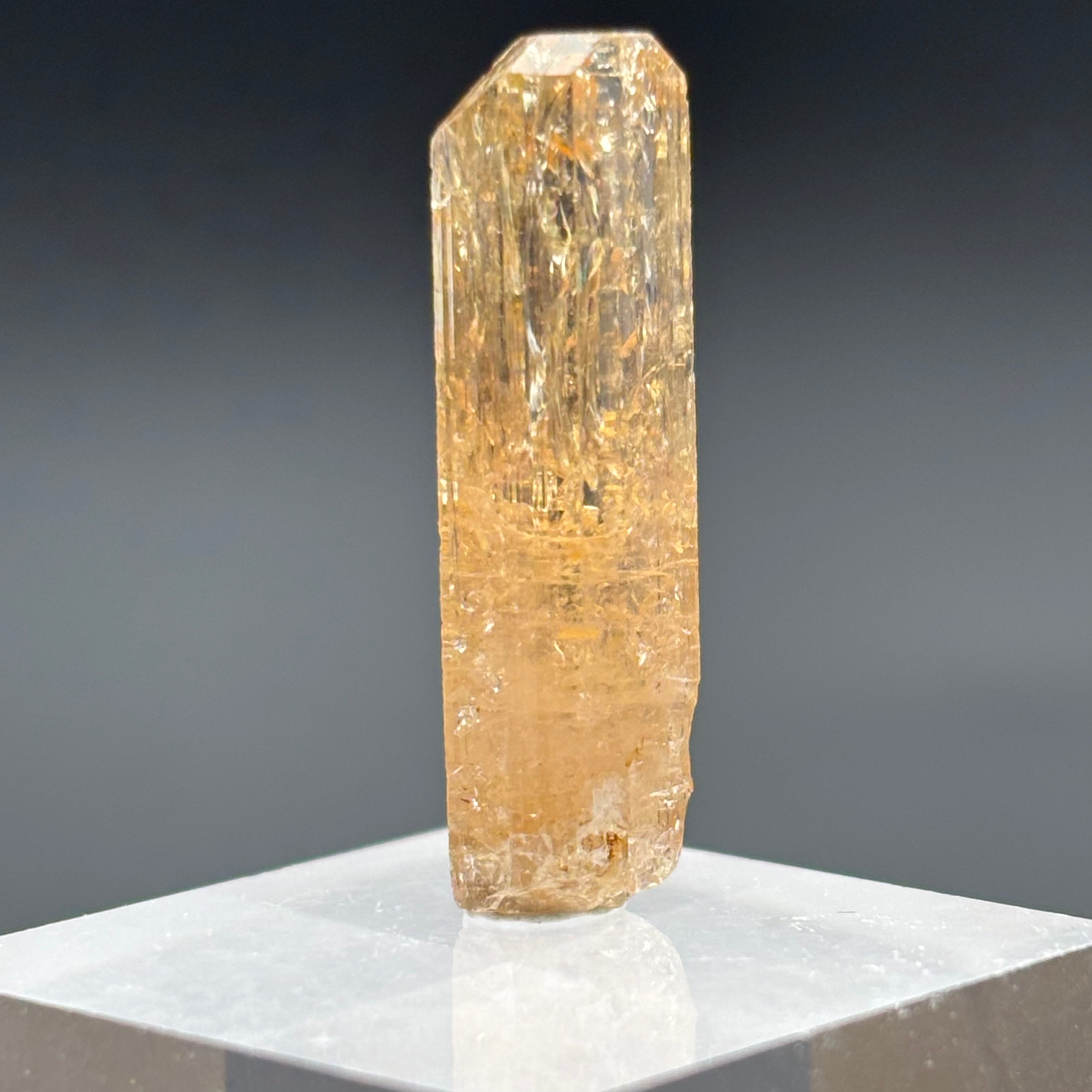 Imperial Topaz Natural Full Terminated Crystal - 213