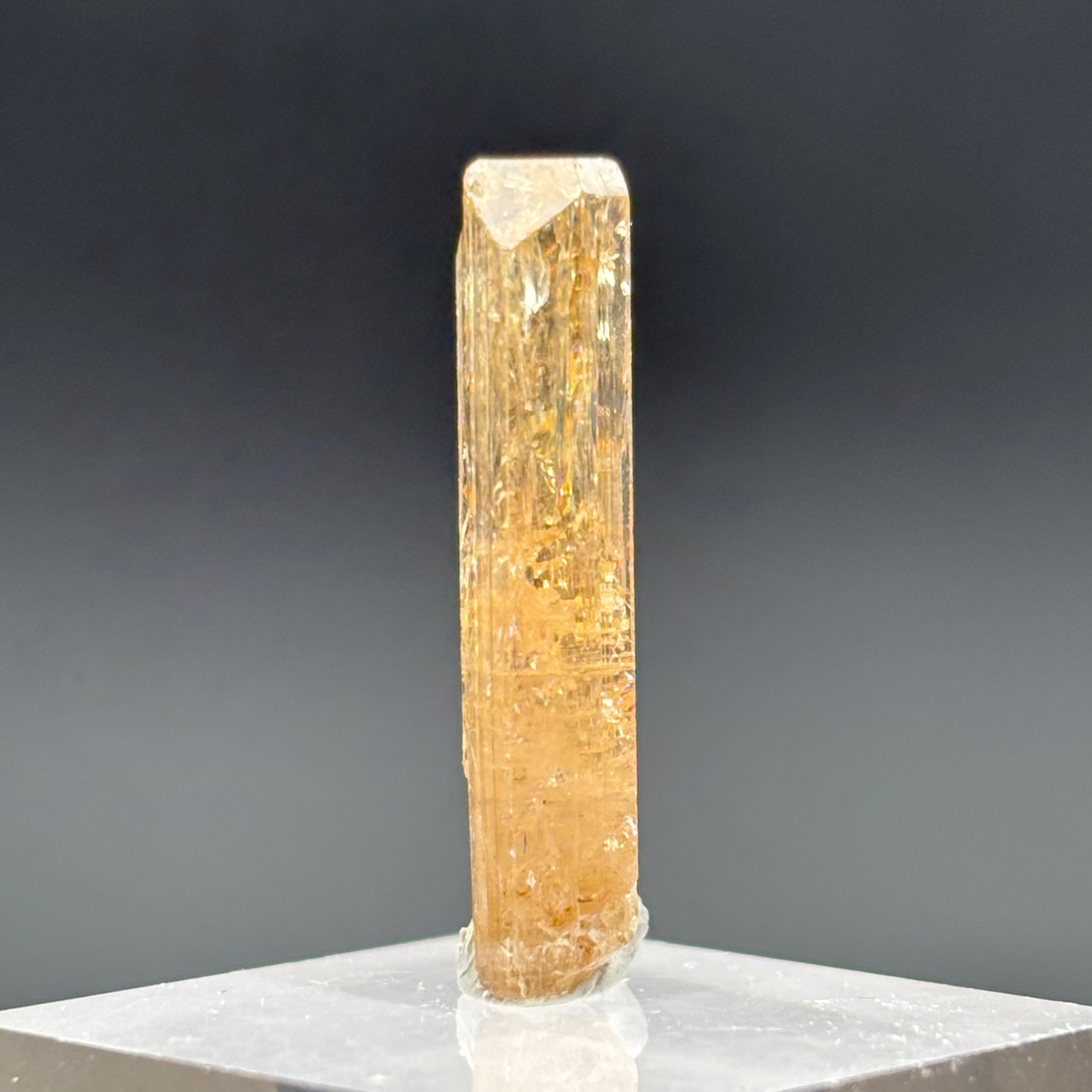 Imperial Topaz Natural Full Terminated Crystal - 213