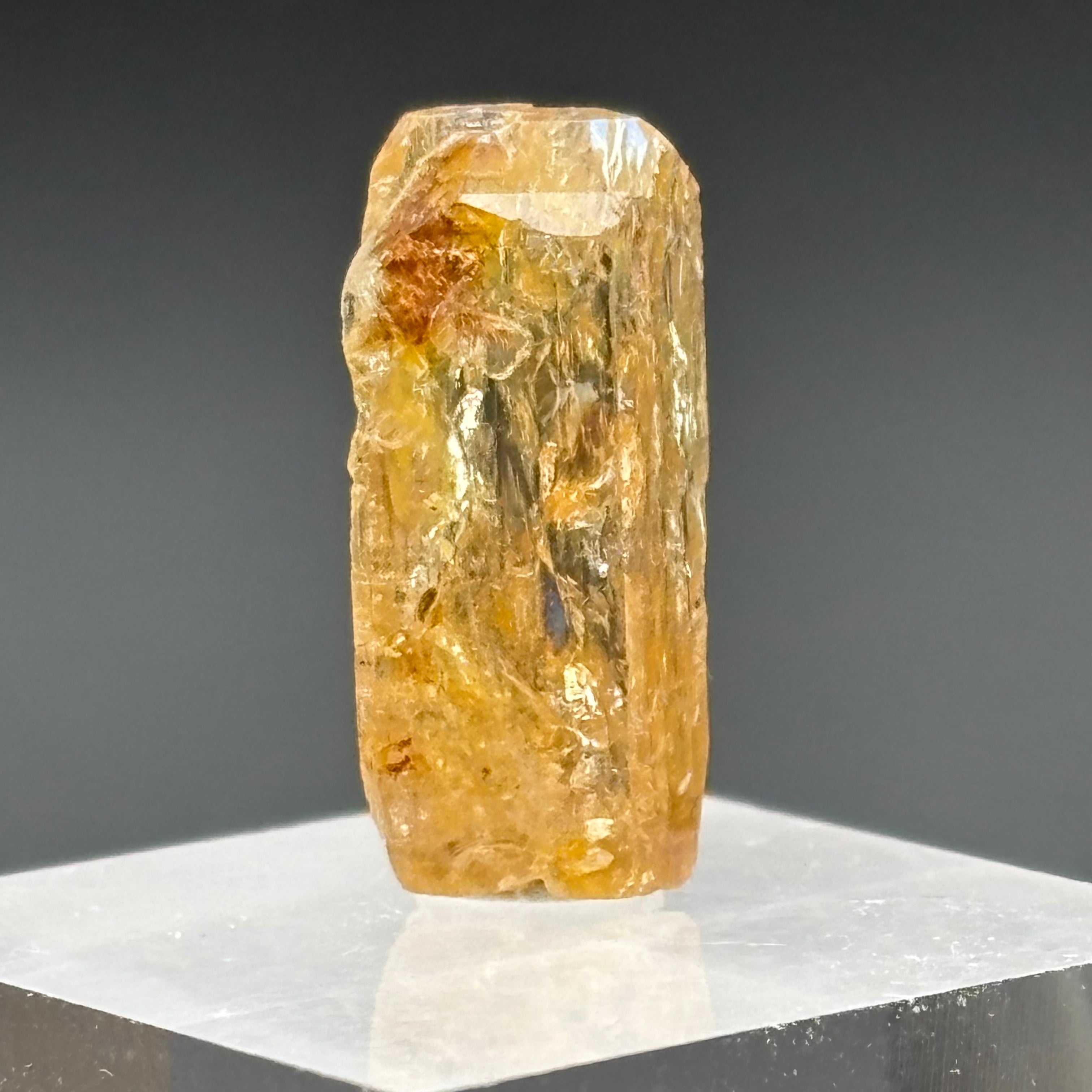 Imperial Topaz Natural Full Terminated Crystal - 214