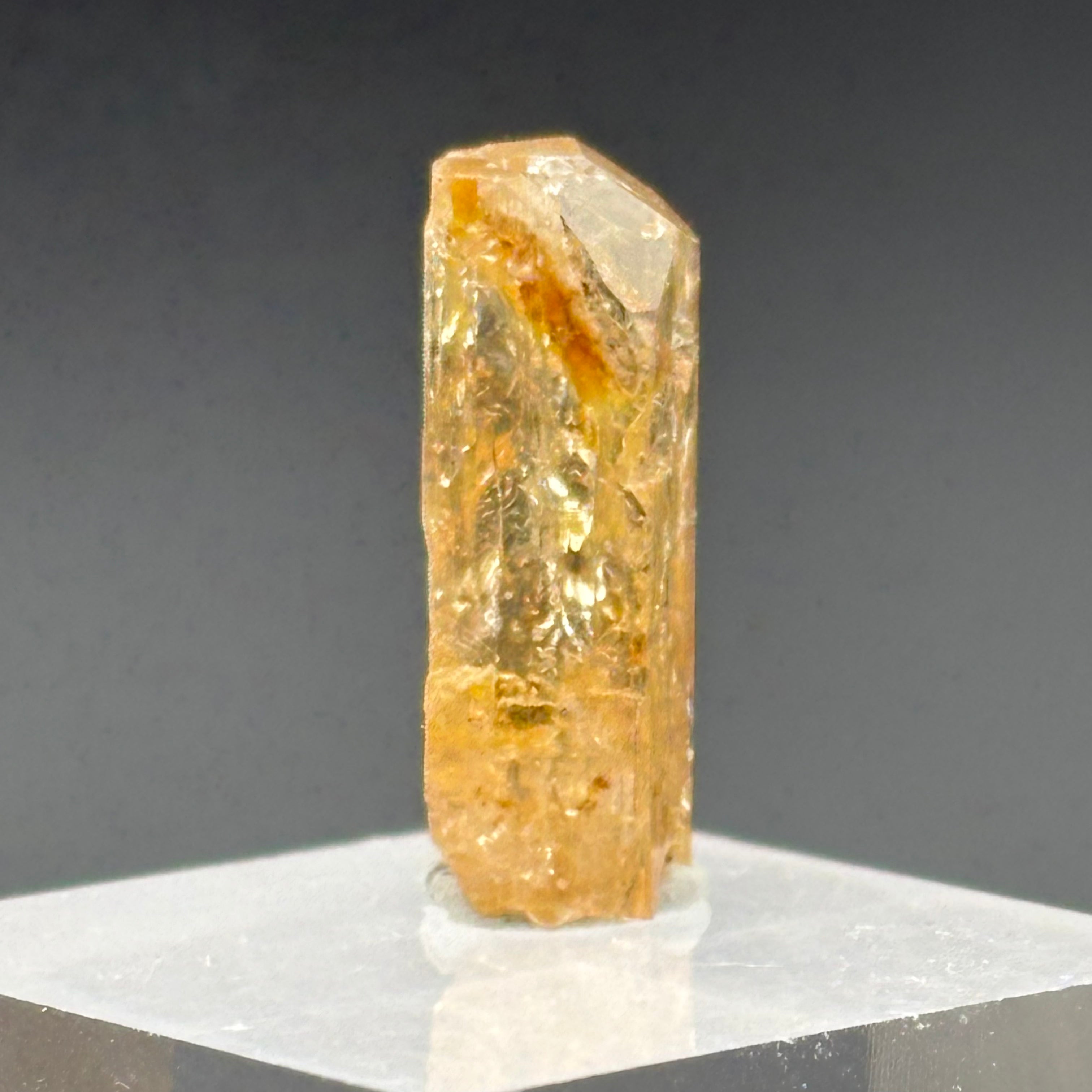 Imperial Topaz Natural Full Terminated Crystal - 214