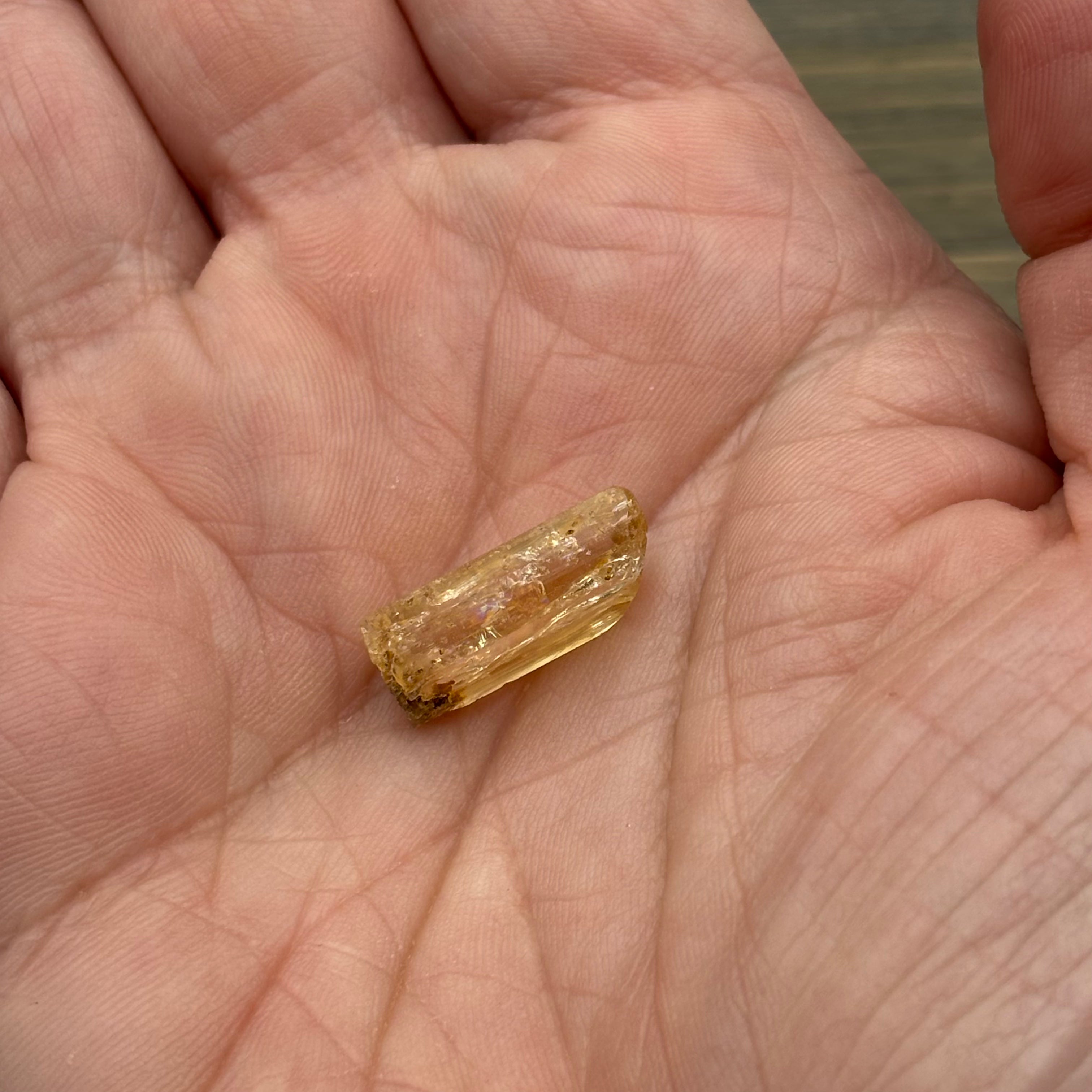 Imperial Topaz Natural Full Terminated Crystal - 215