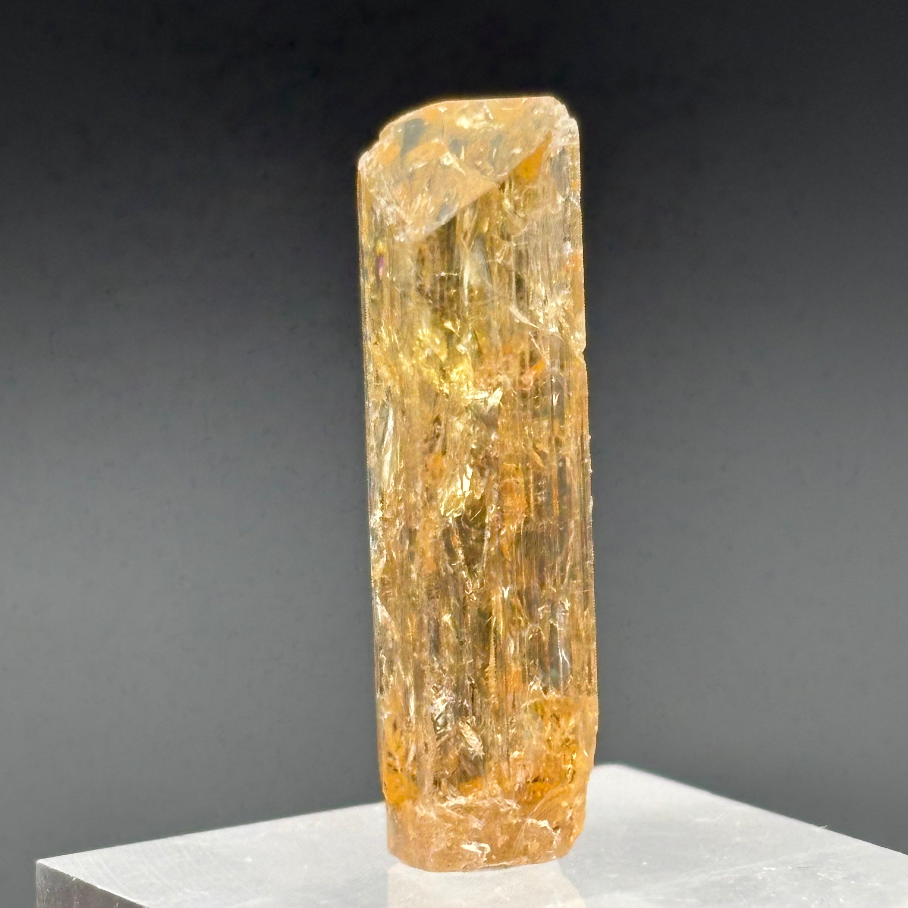 Imperial Topaz Natural Full Terminated Crystal - 217