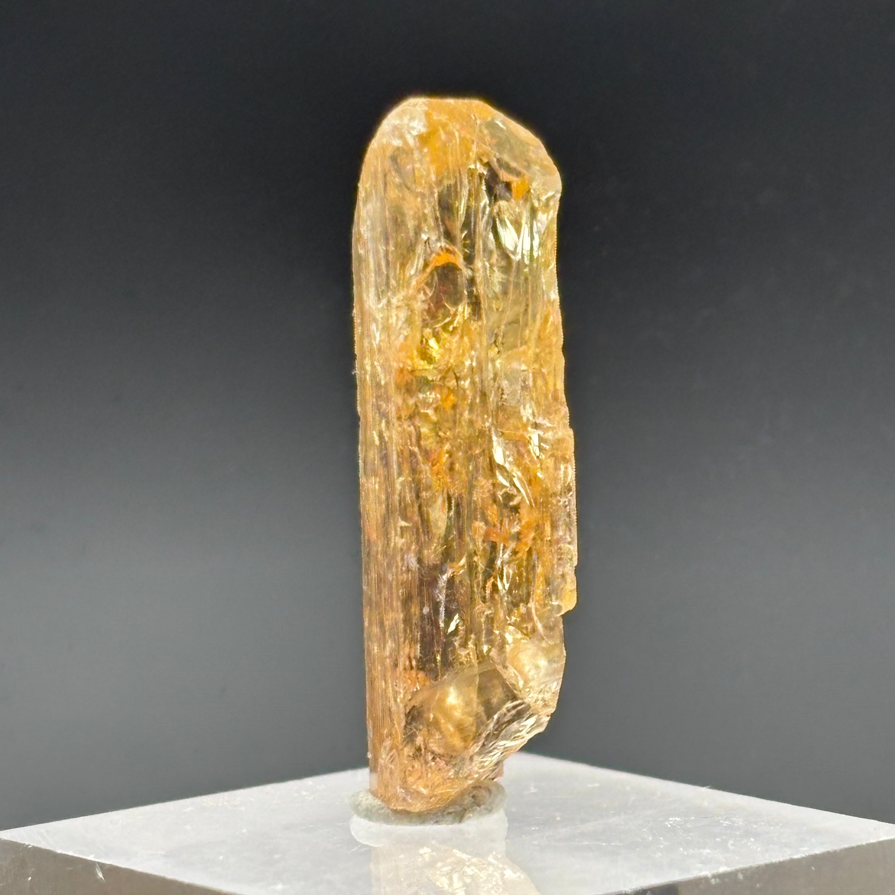 Imperial Topaz Natural Full Terminated Crystal - 217