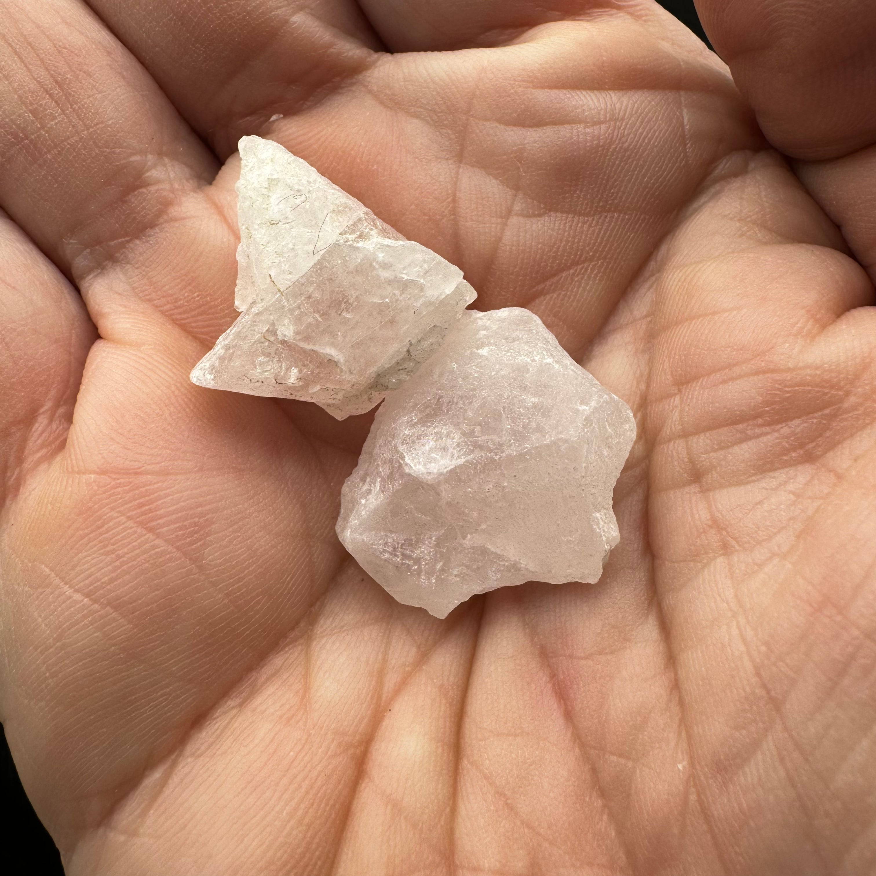 Morganite Point Pair