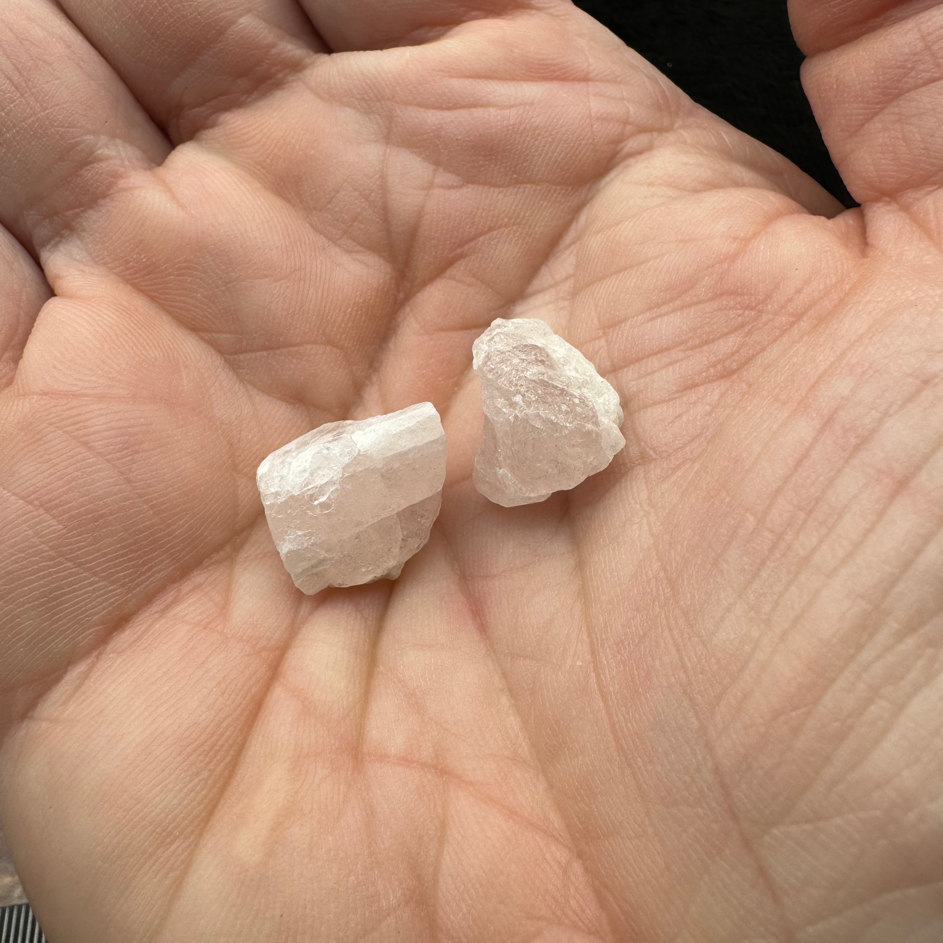 Morganite Point Pair
