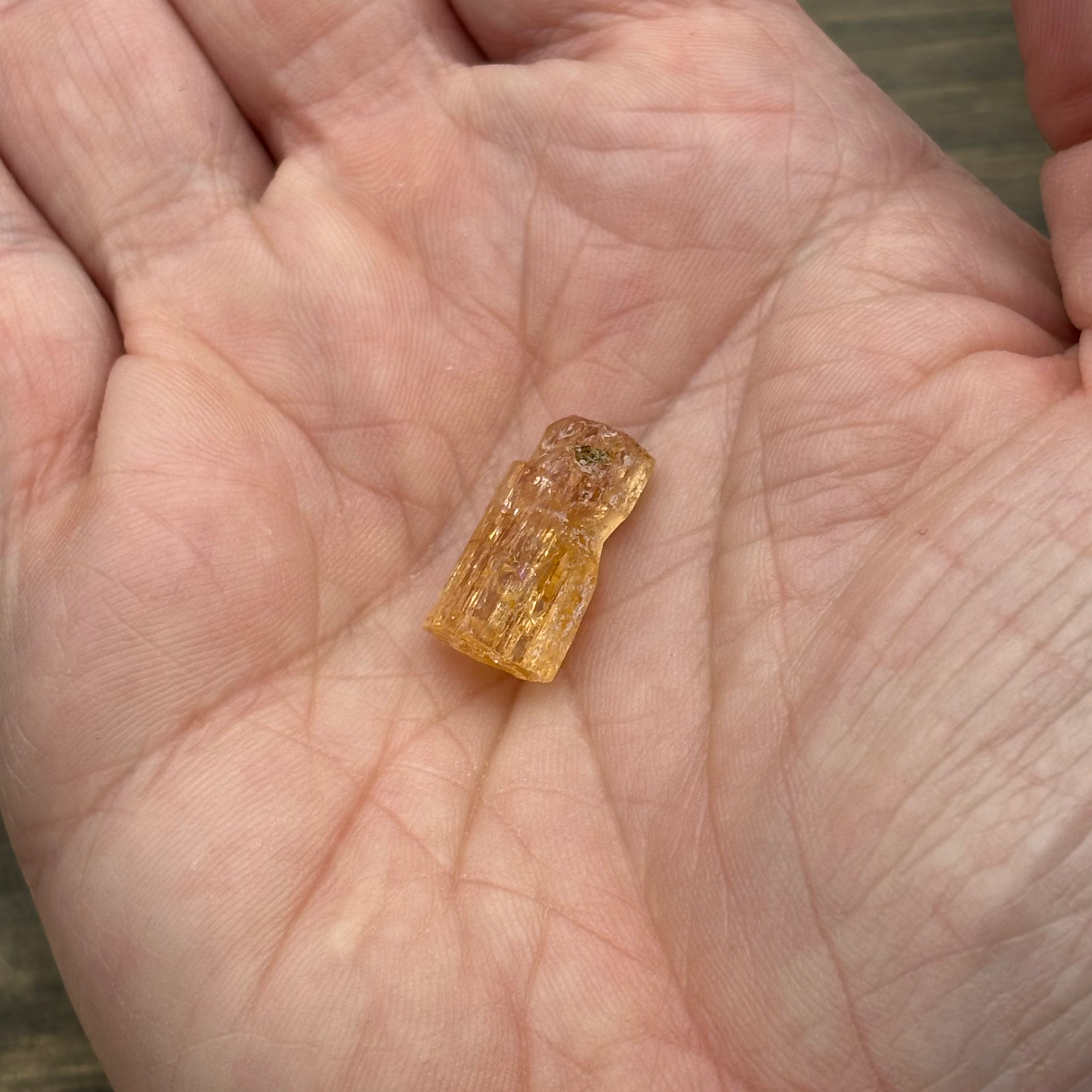 Imperial Topaz Natural Full Terminated Crystal - 219