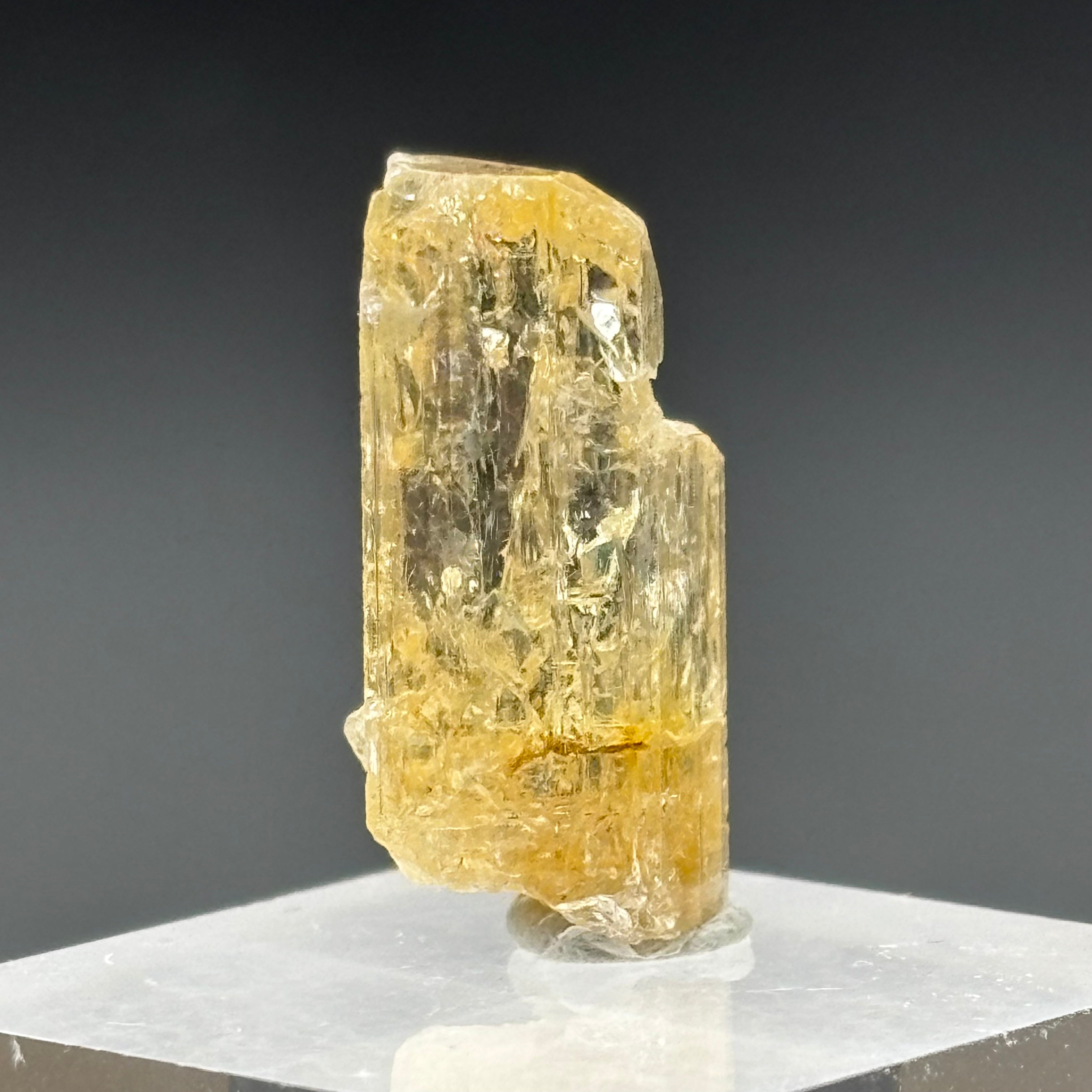 Imperial Topaz Natural Full Terminated Crystal - 220