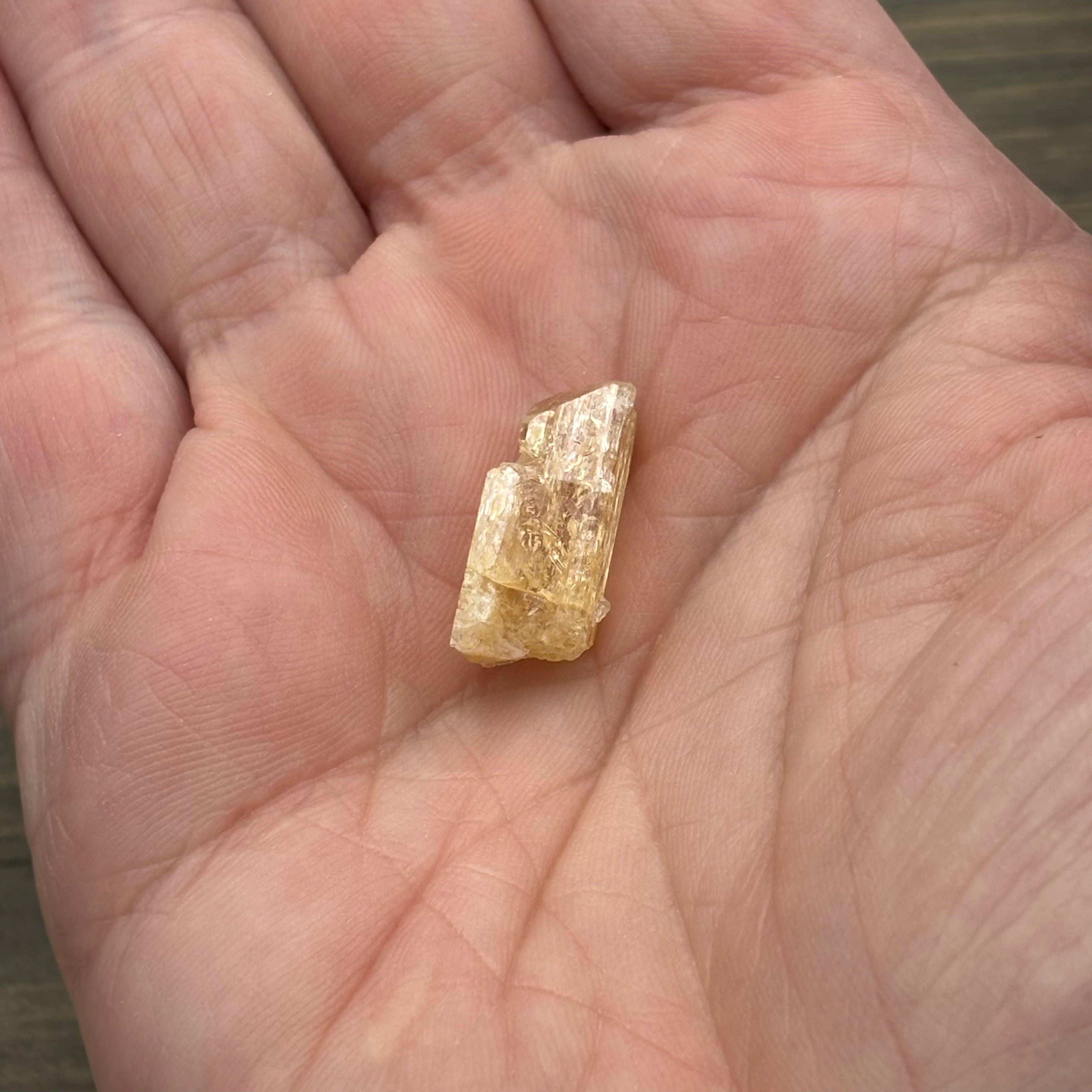 Imperial Topaz Natural Full Terminated Crystal - 220