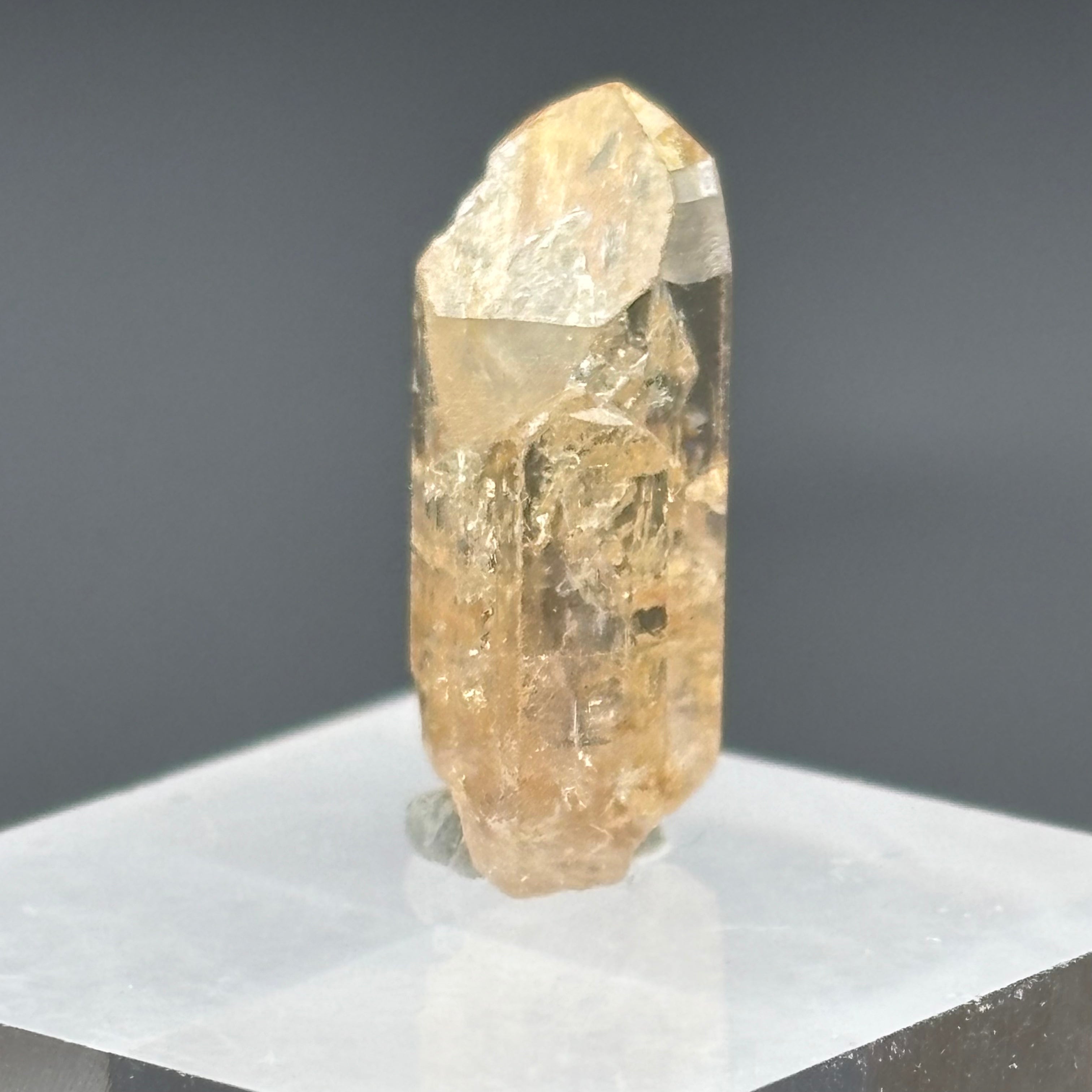 Imperial Topaz Natural Full Terminated Crystal - 221