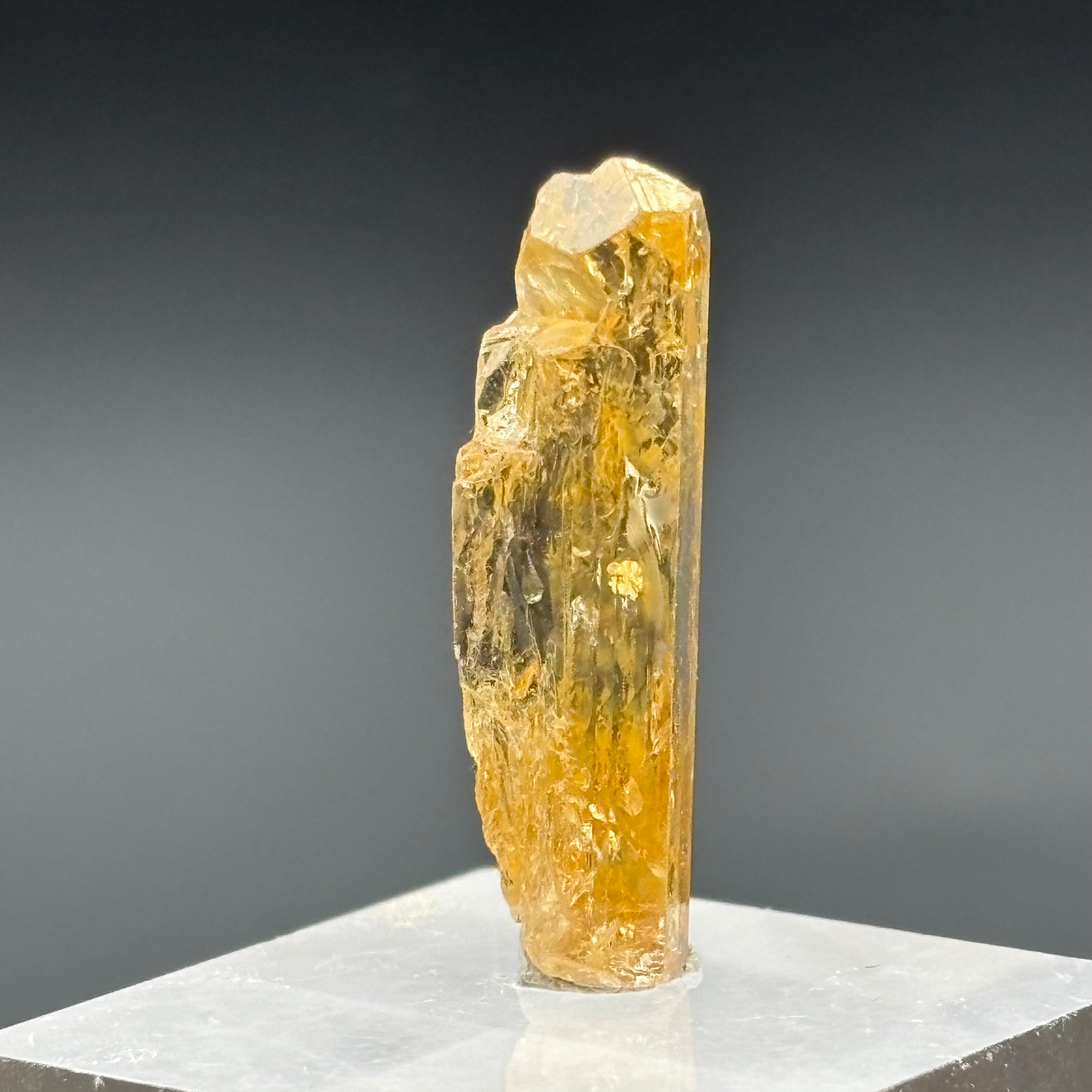 Imperial Topaz Natural Full Terminated Crystal - 222