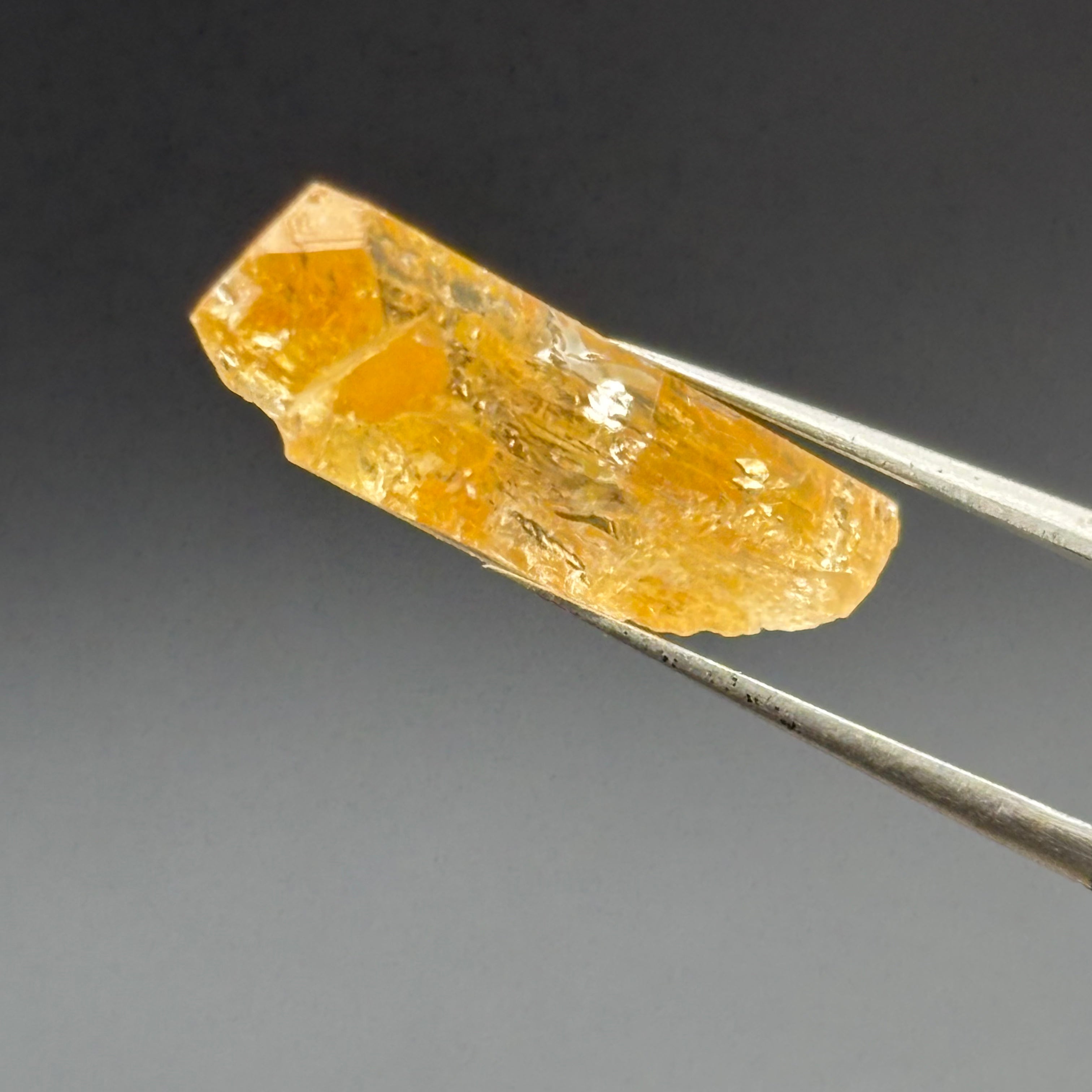 Imperial Topaz Natural Full Terminated Crystal - 222