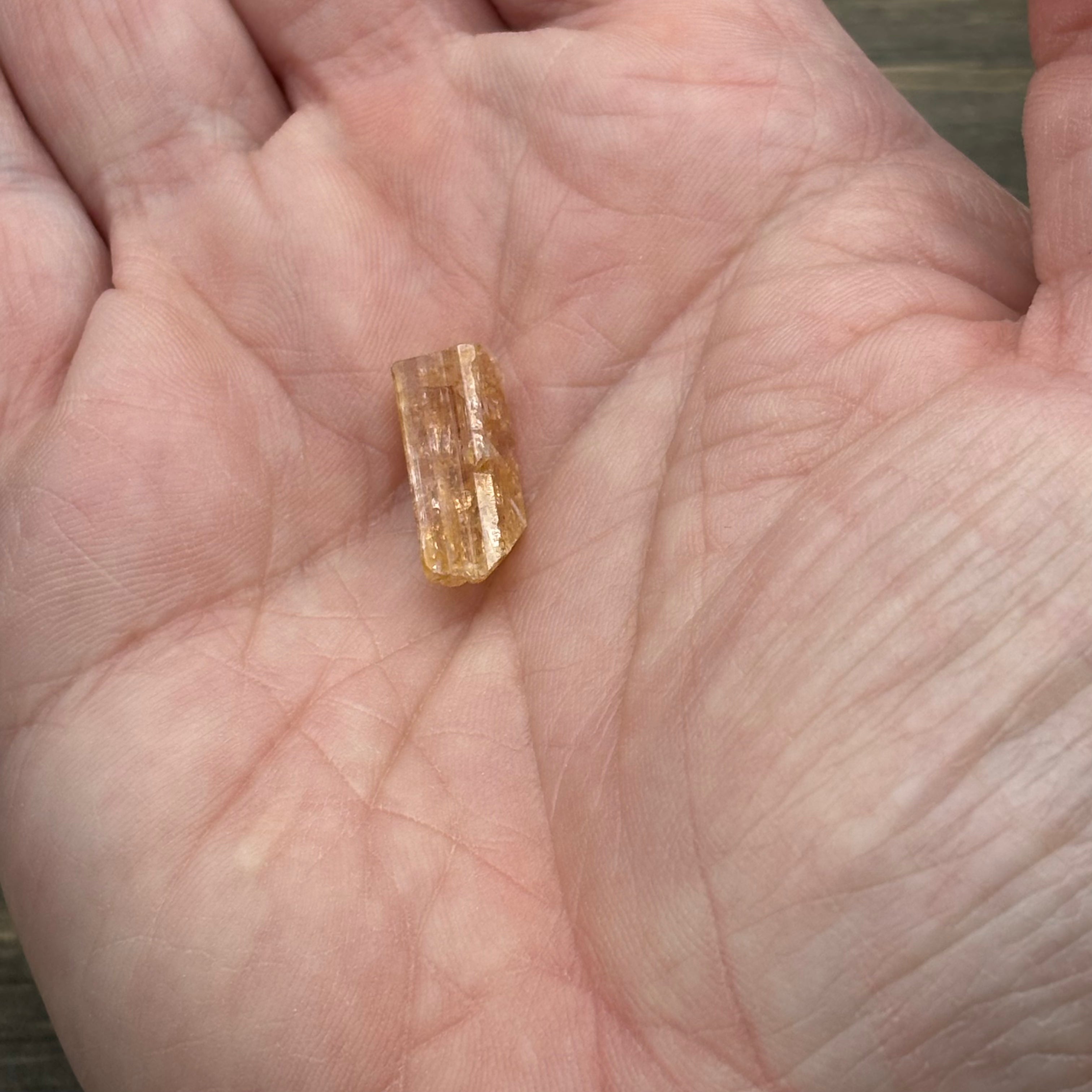 Imperial Topaz Natural Full Terminated Crystal - 223