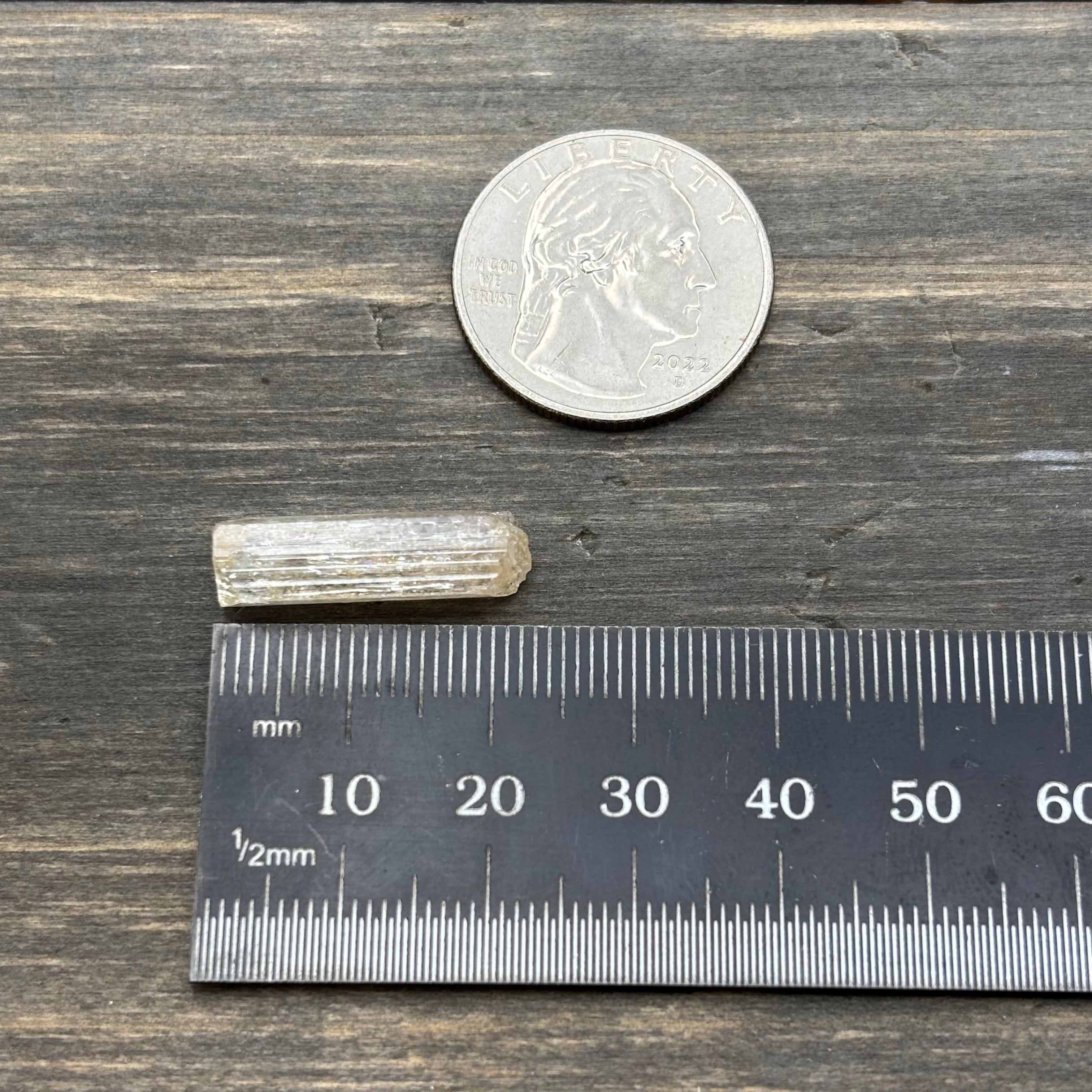 Imperial Topaz Natural Full Terminated Crystal - 227