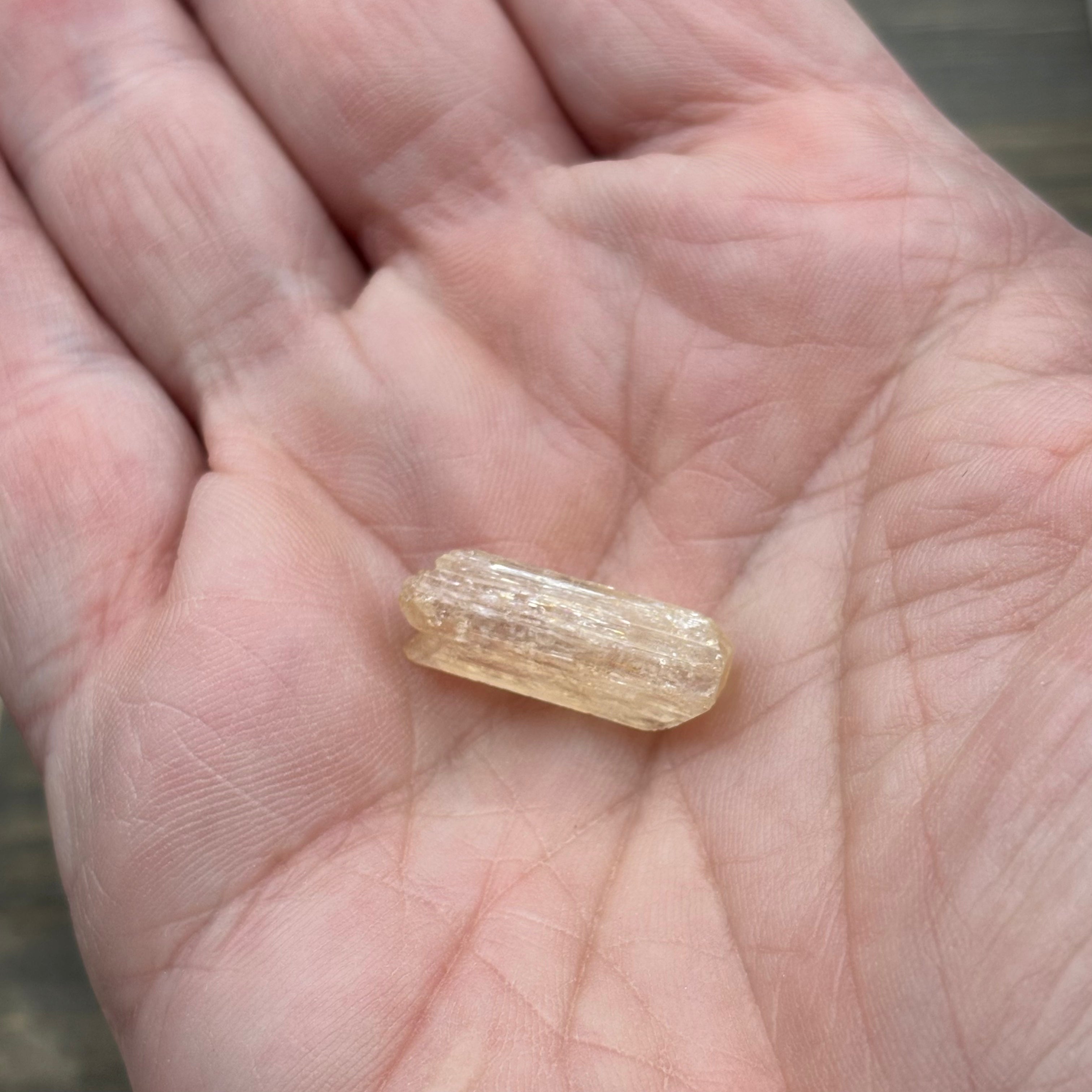 Imperial Topaz Natural Full Terminated Crystal - 227