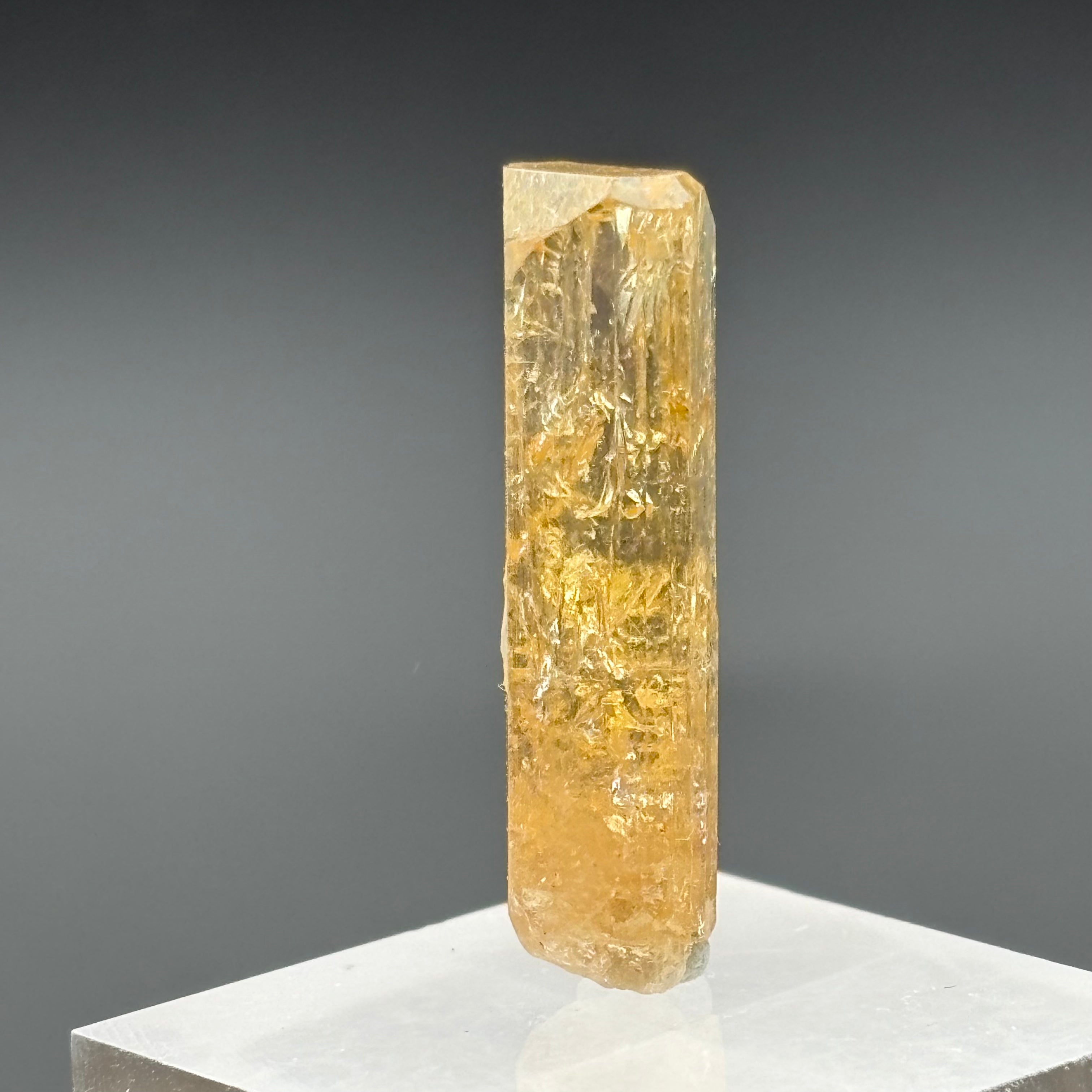 Imperial Topaz Natural Full Terminated Crystal - 228