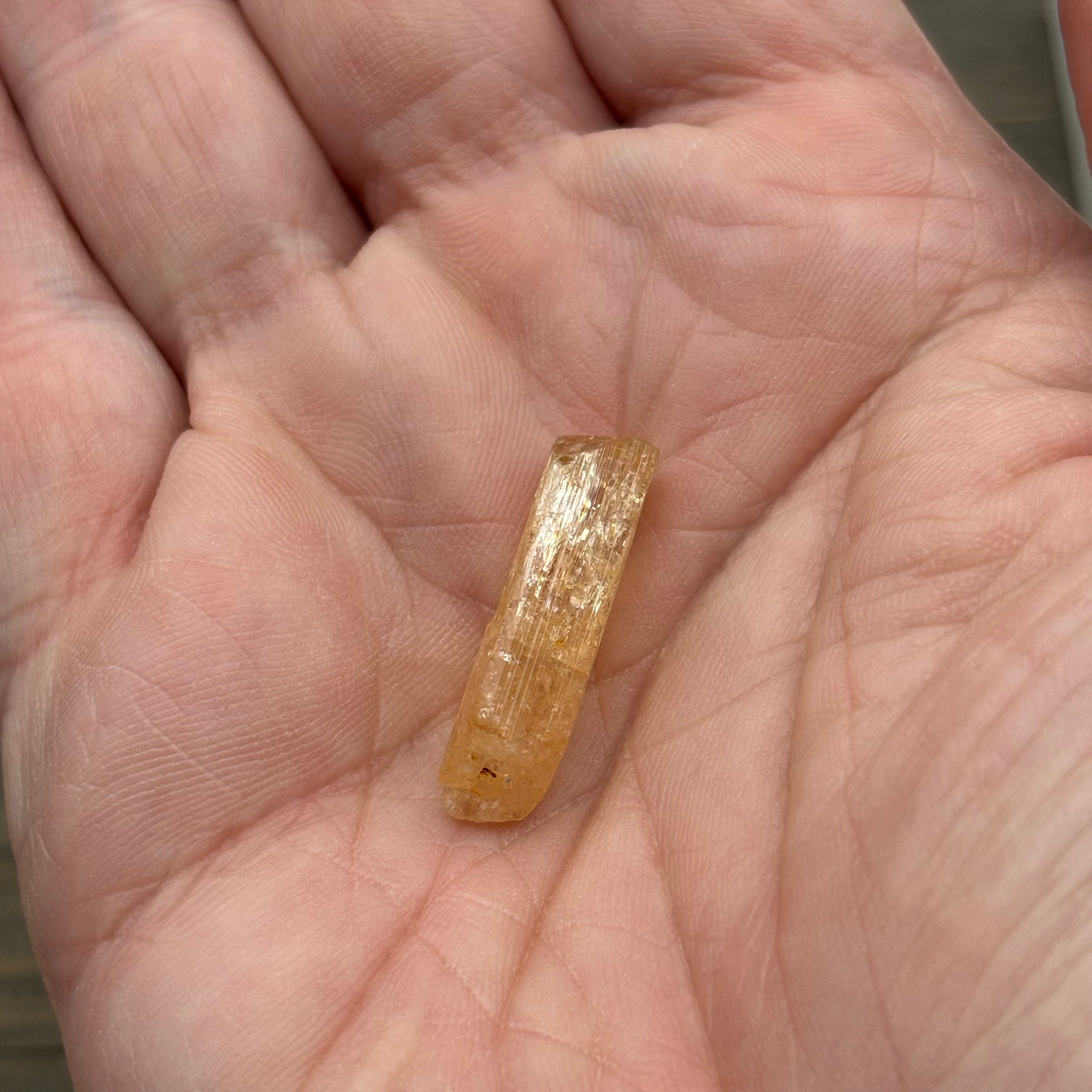 Imperial Topaz Natural Full Terminated Crystal - 228