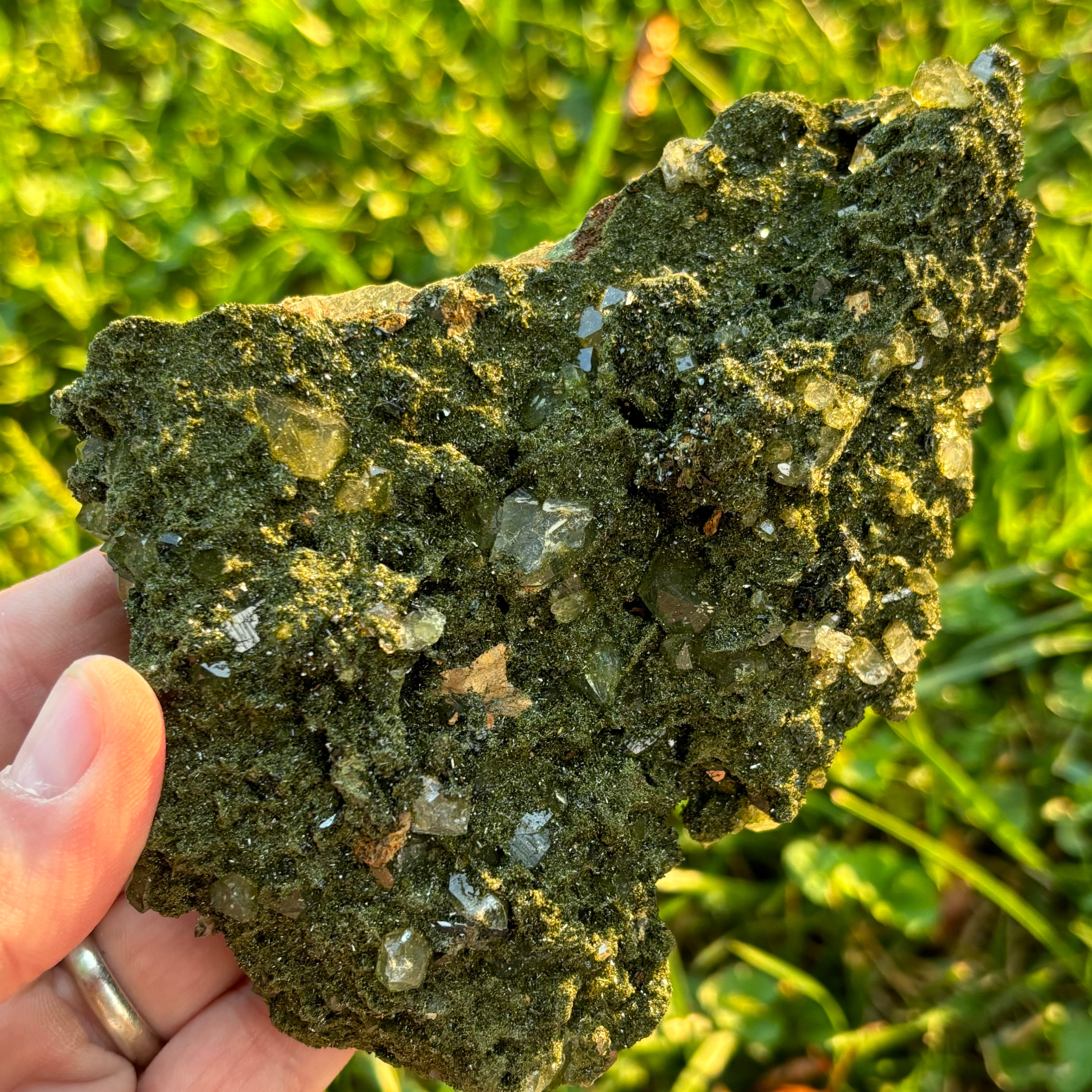 Epidote and Quartz - 081