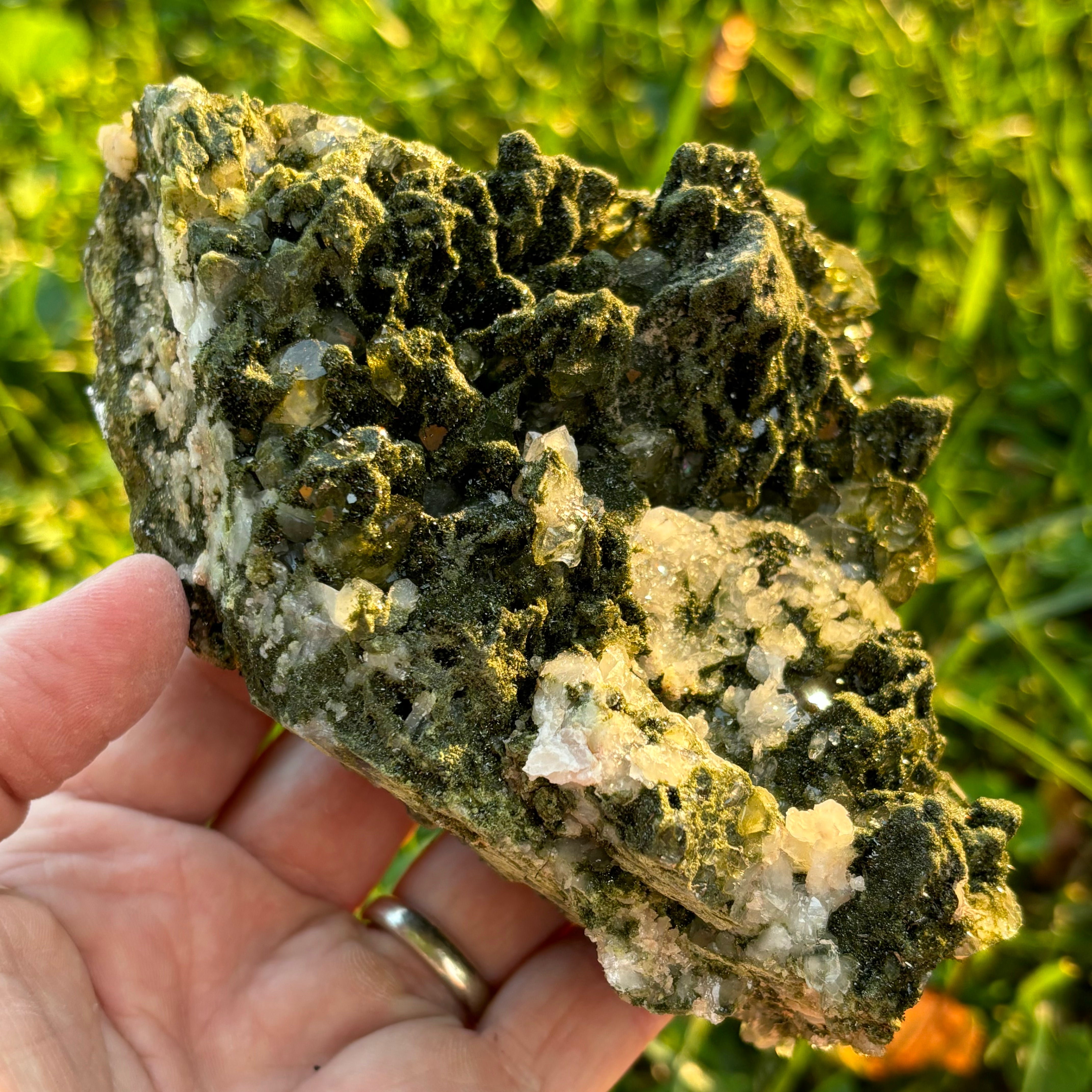Epidote and Quartz - 082