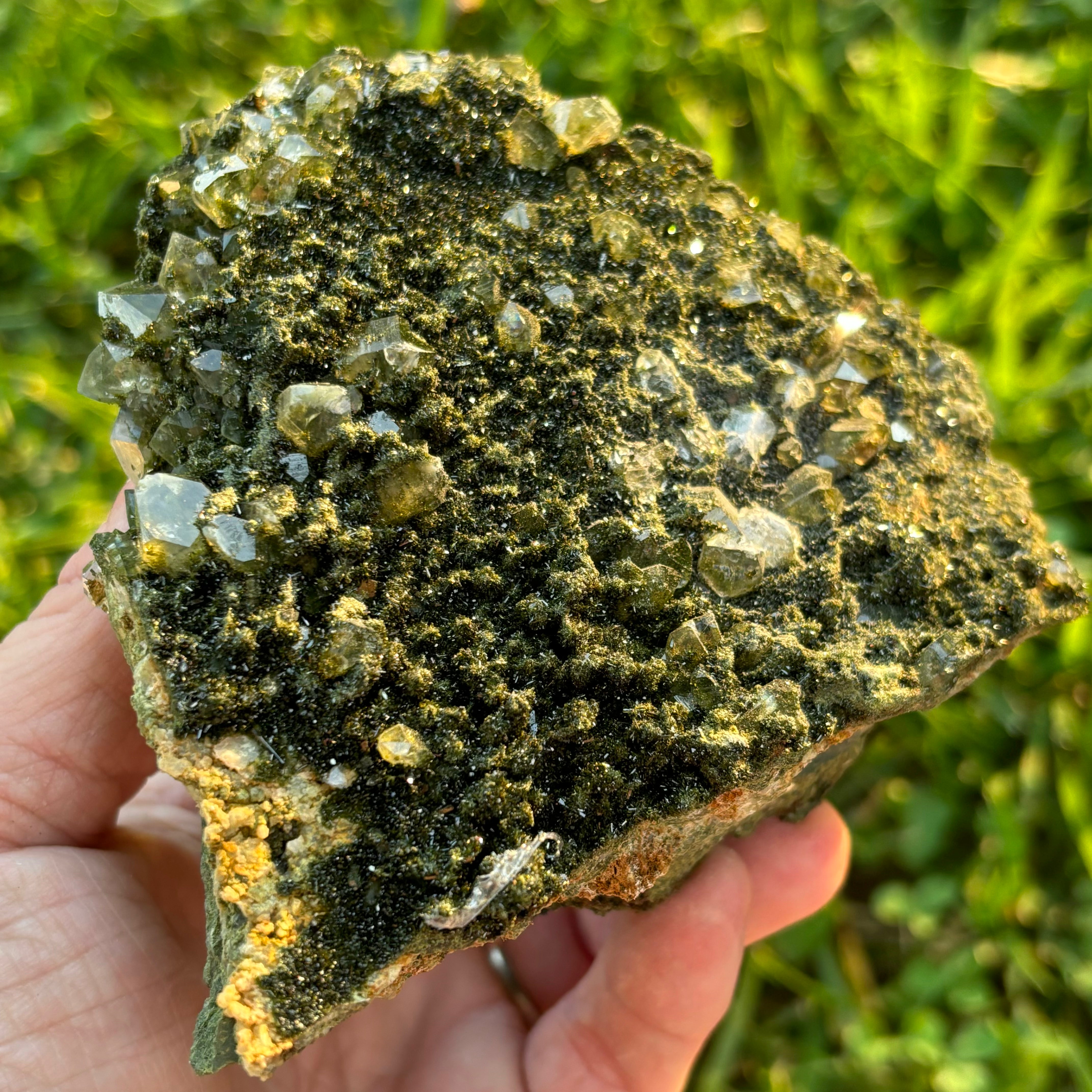 Epidote and Quartz - 086