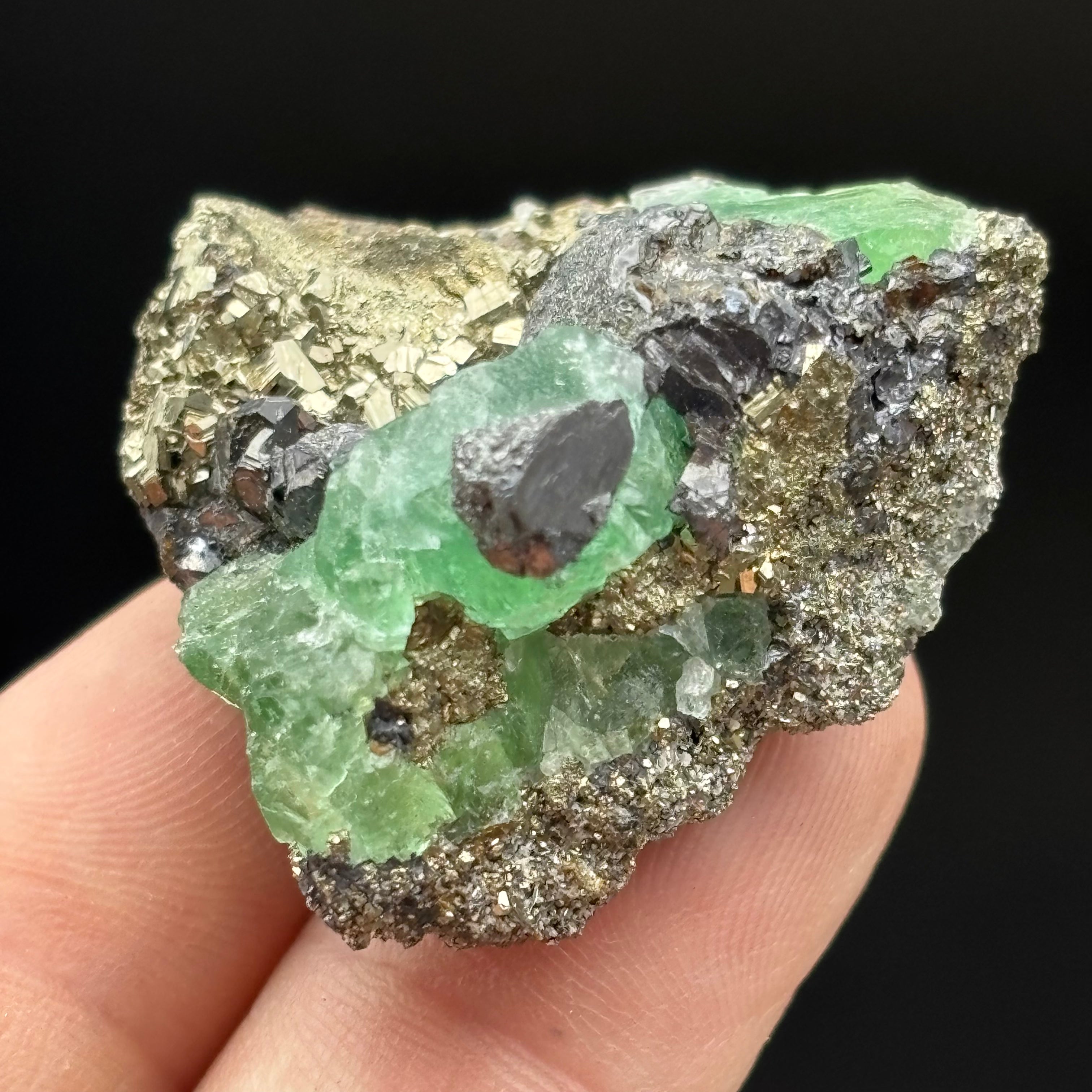 Supernatural Green Fluorite - 217