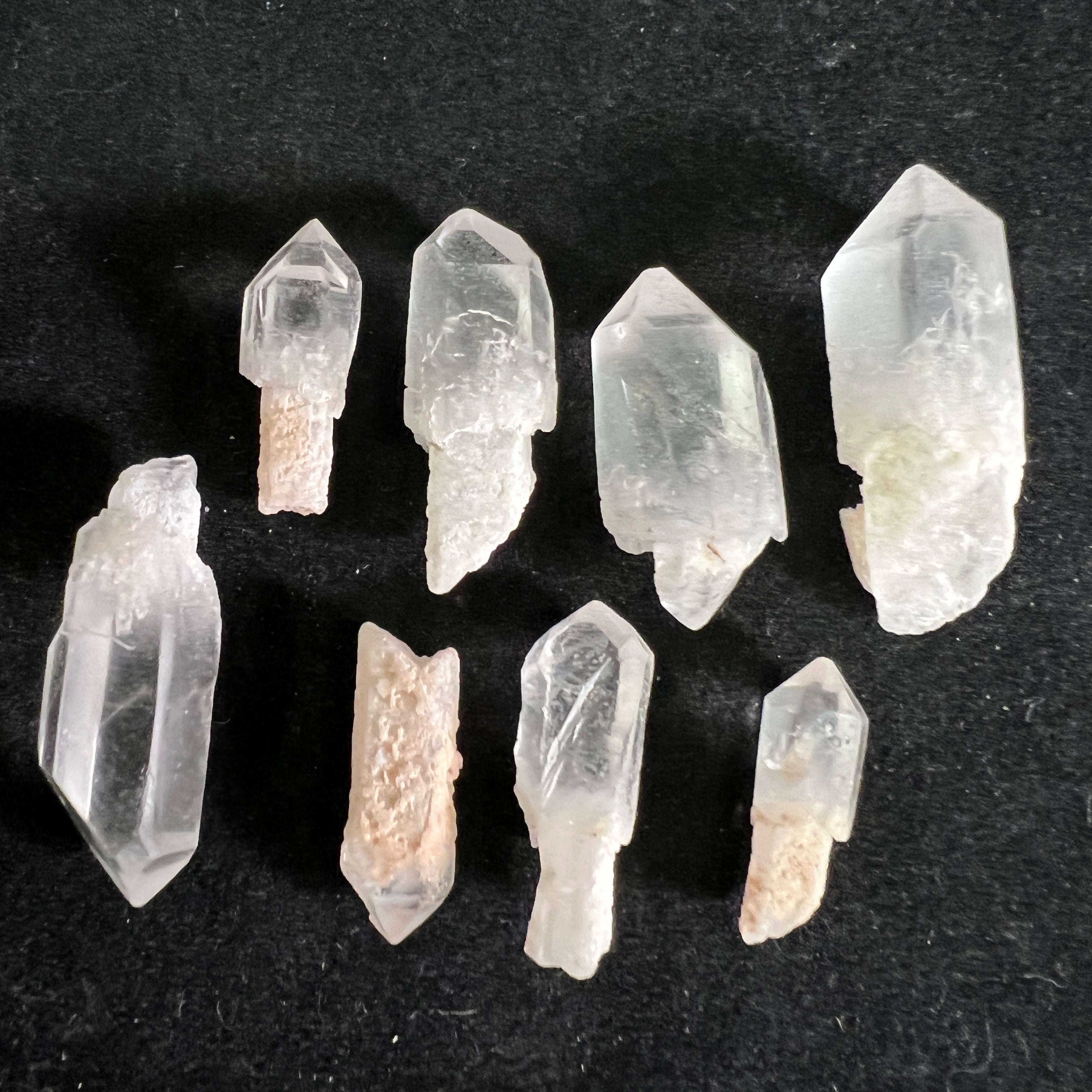 Quartz Scepter Crystals, Kit of 8