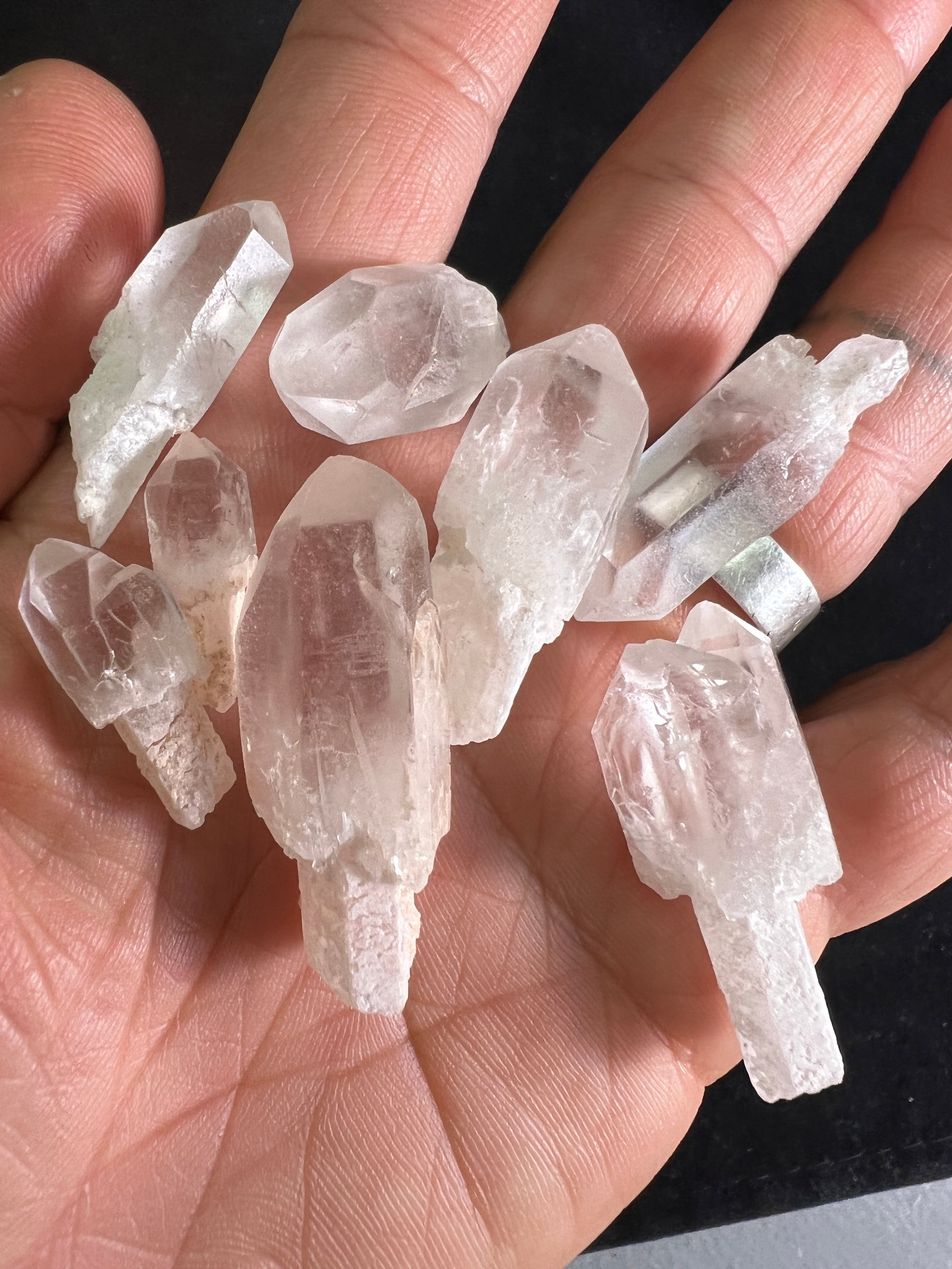 Quartz Scepter Crystals, Kit of 8