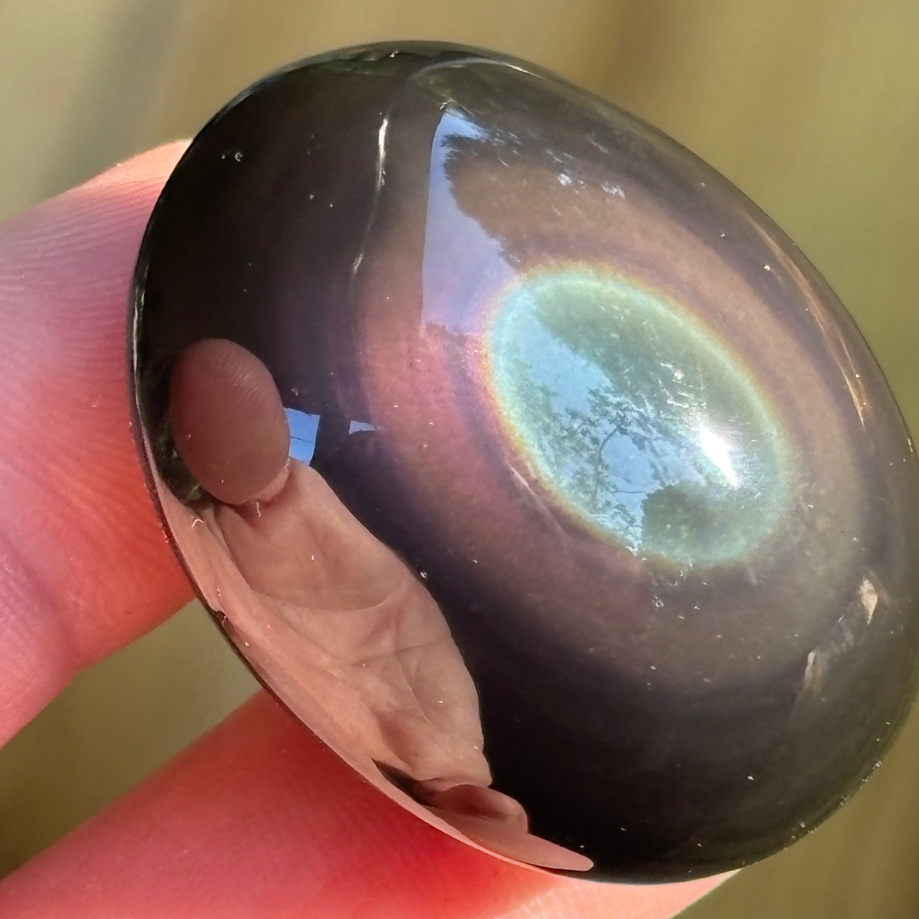 Rainbow Obsidian Talisman  -  206
