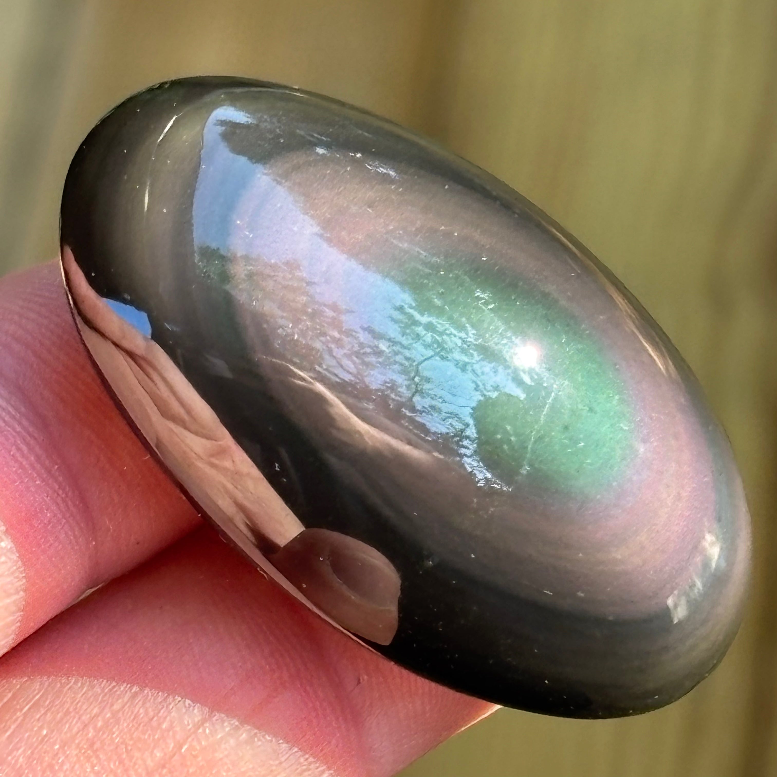 Rainbow Obsidian Talisman  -  207