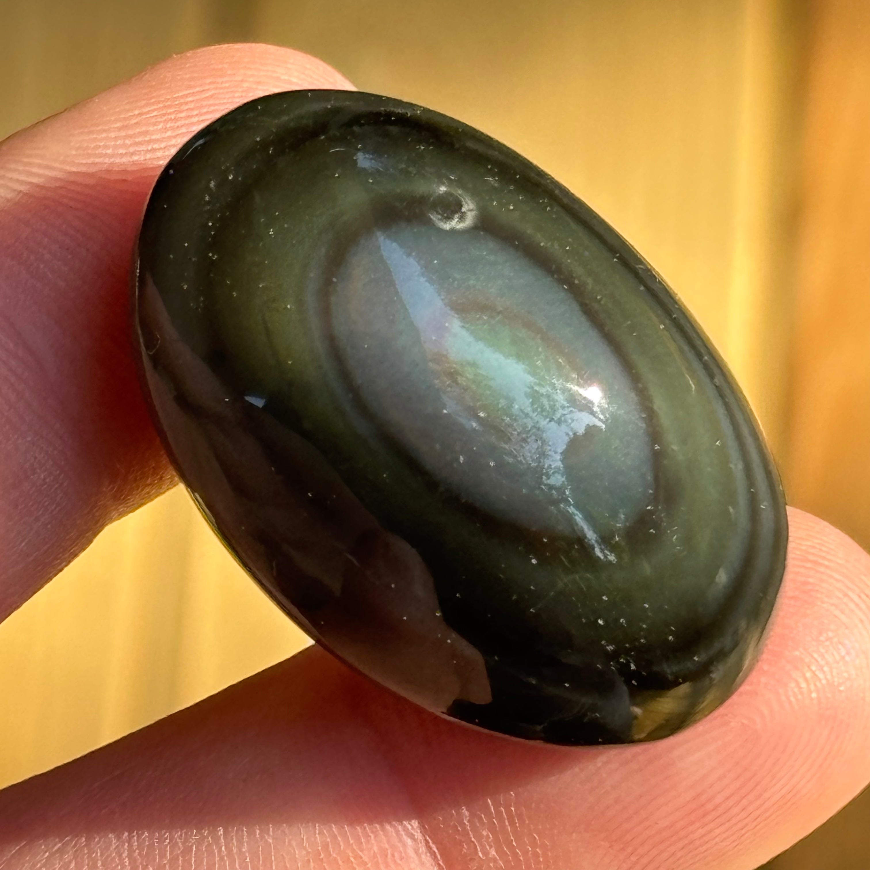 Rainbow Obsidian Talisman - 222