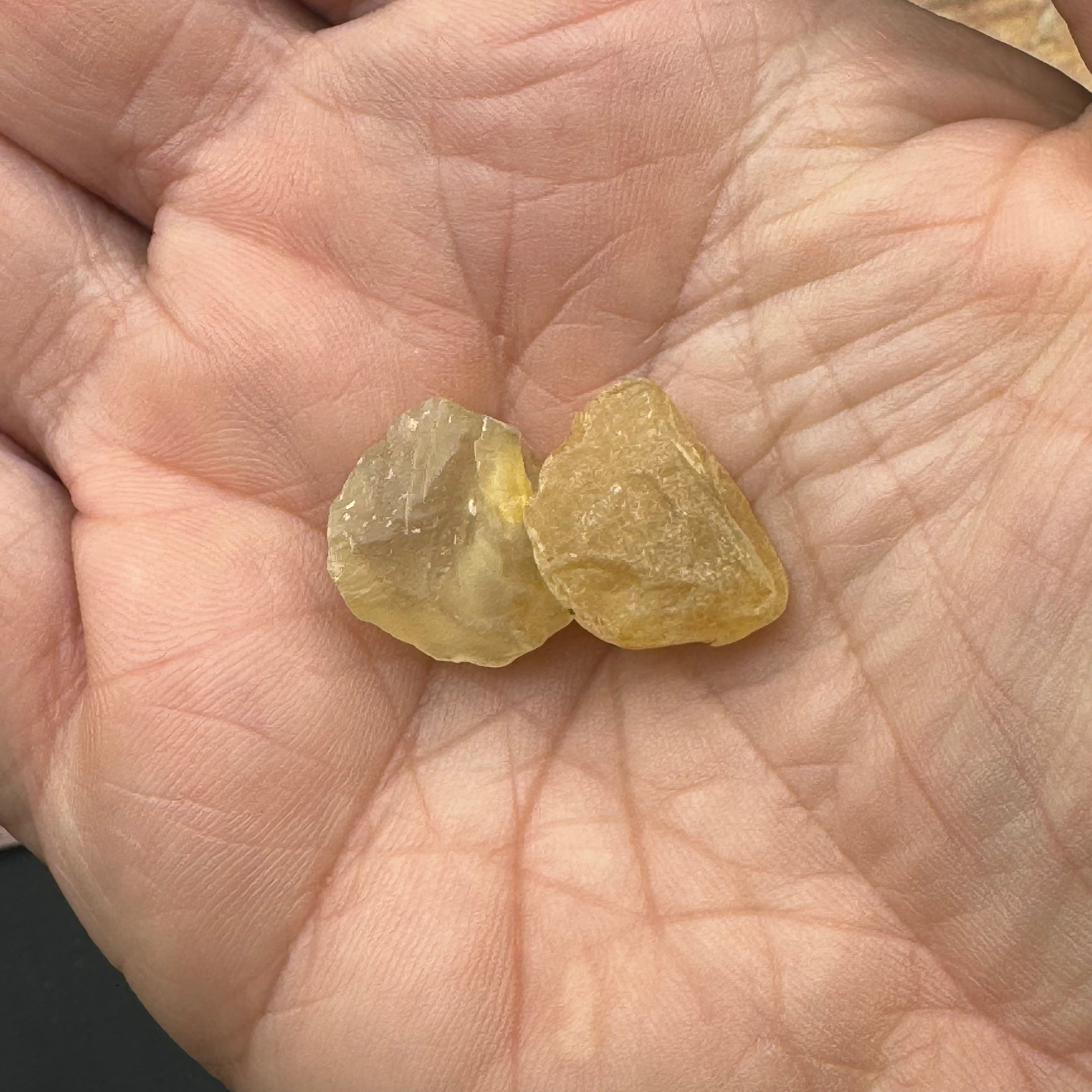 Sunstone Crystal Point Pair