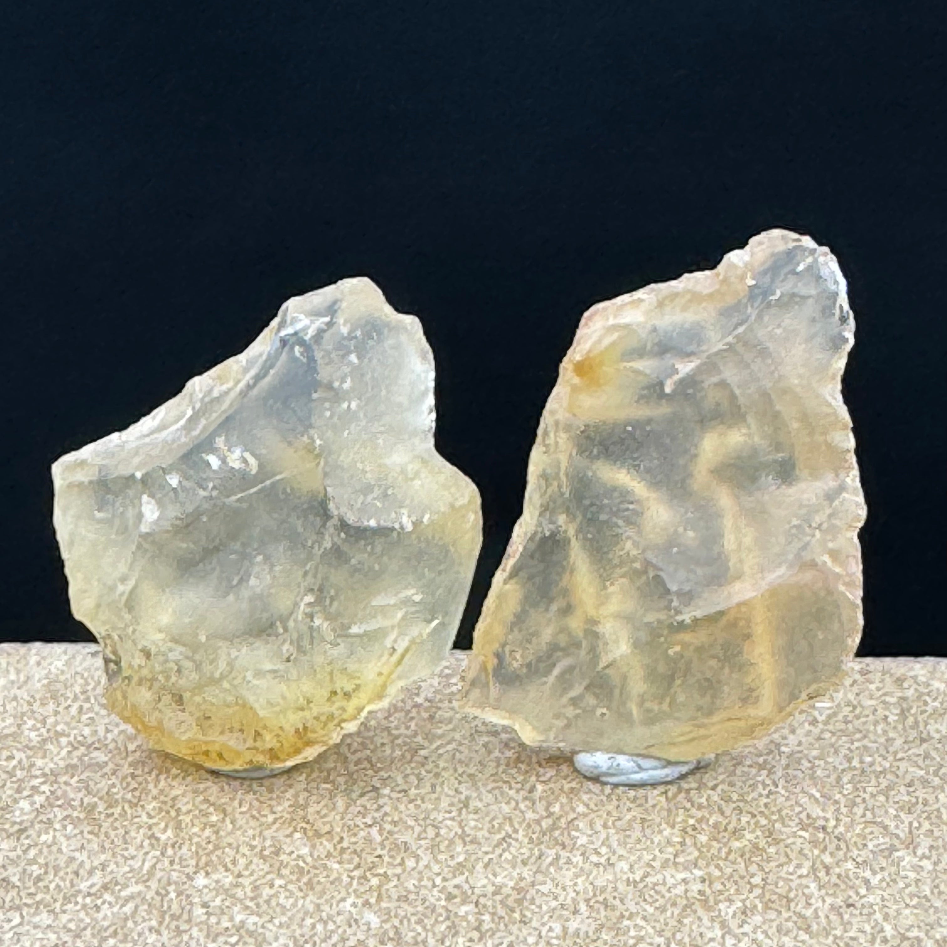 Sunstone Crystal Point Pair