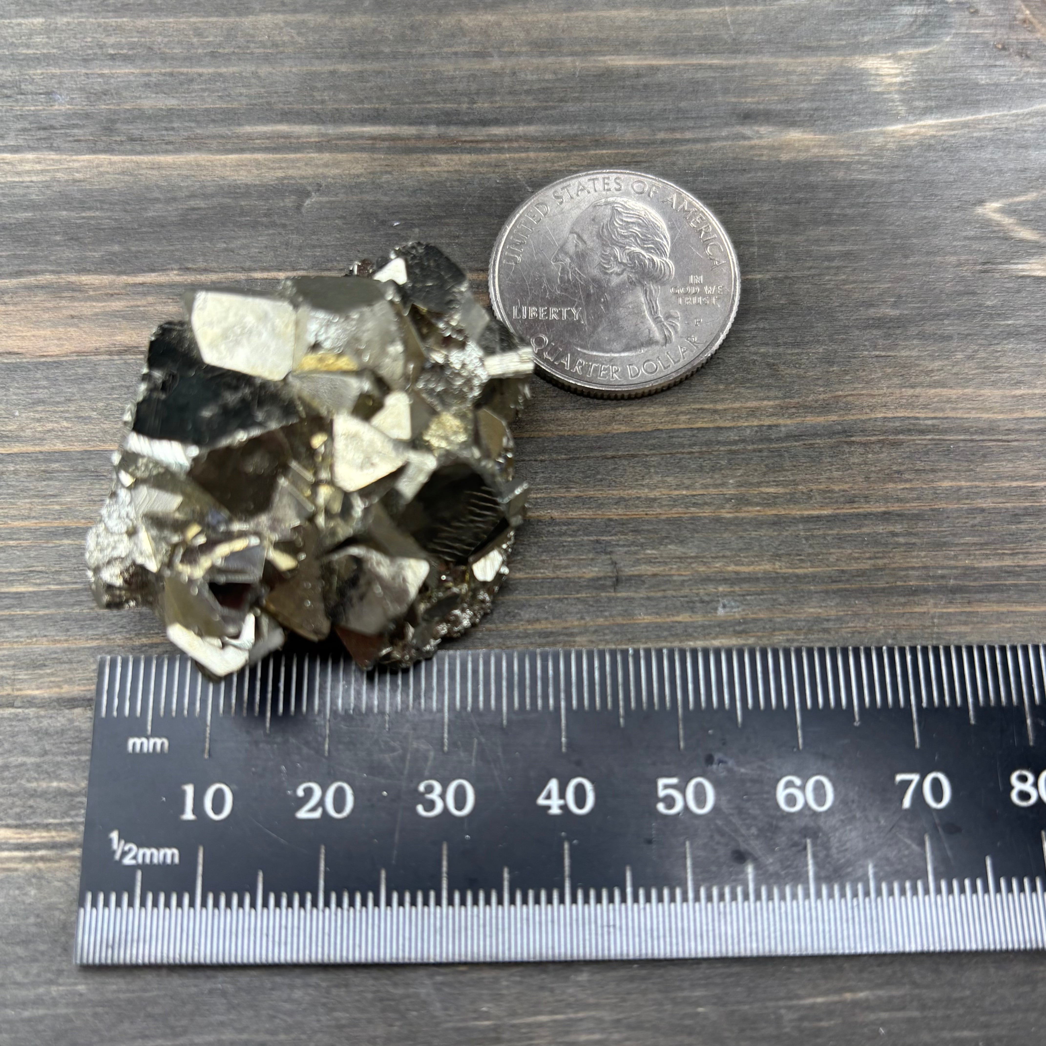 Peruvian Pyrite Crystal - 192