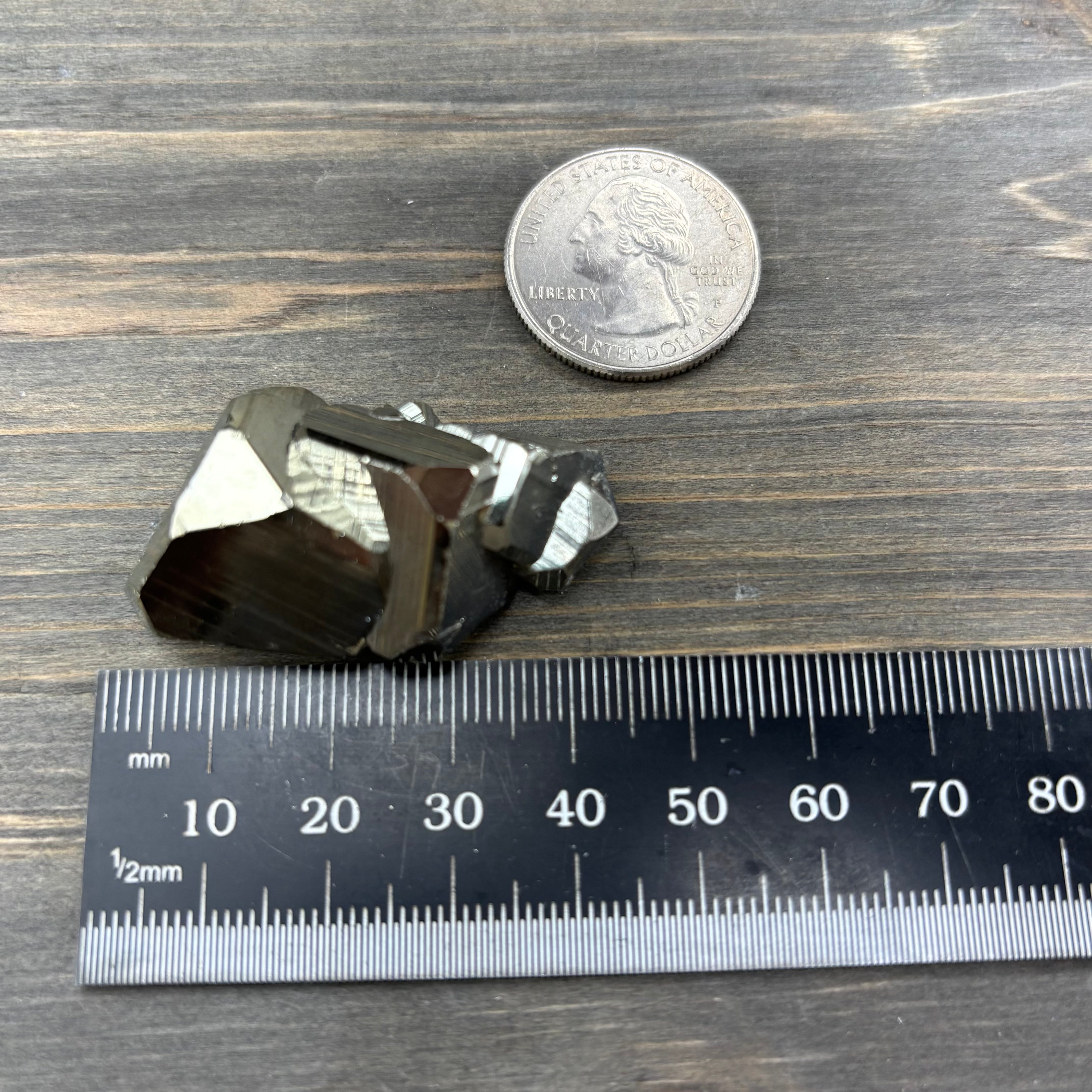 Peruvian Pyrite Crystal - 194