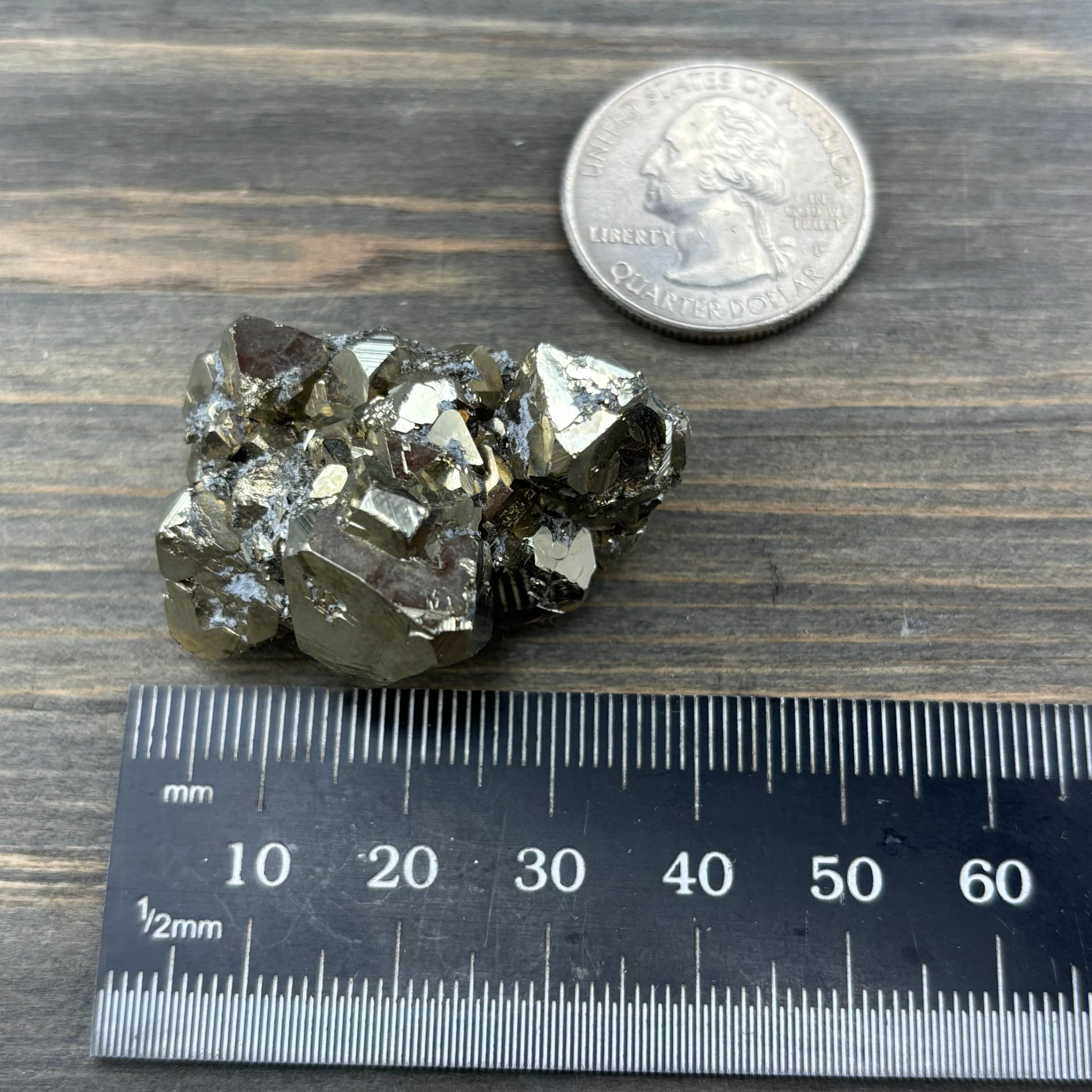 Peruvian Pyrite Crystal - 195