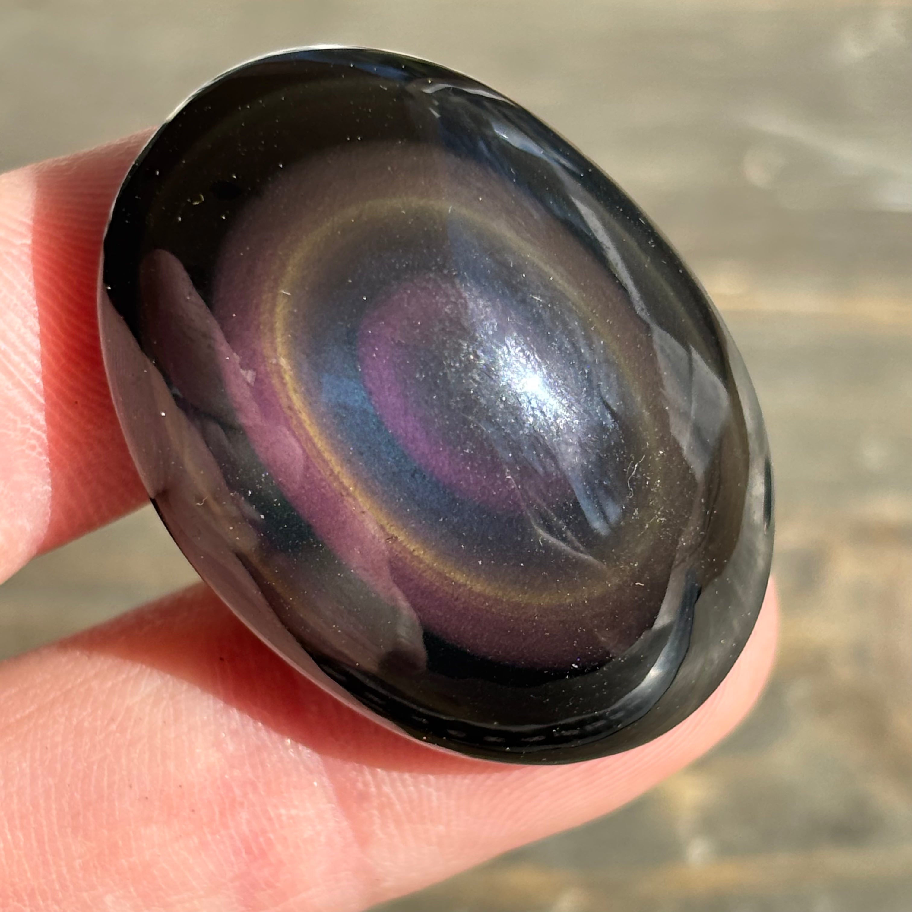 Rainbow Obsidian Talisman  -  170