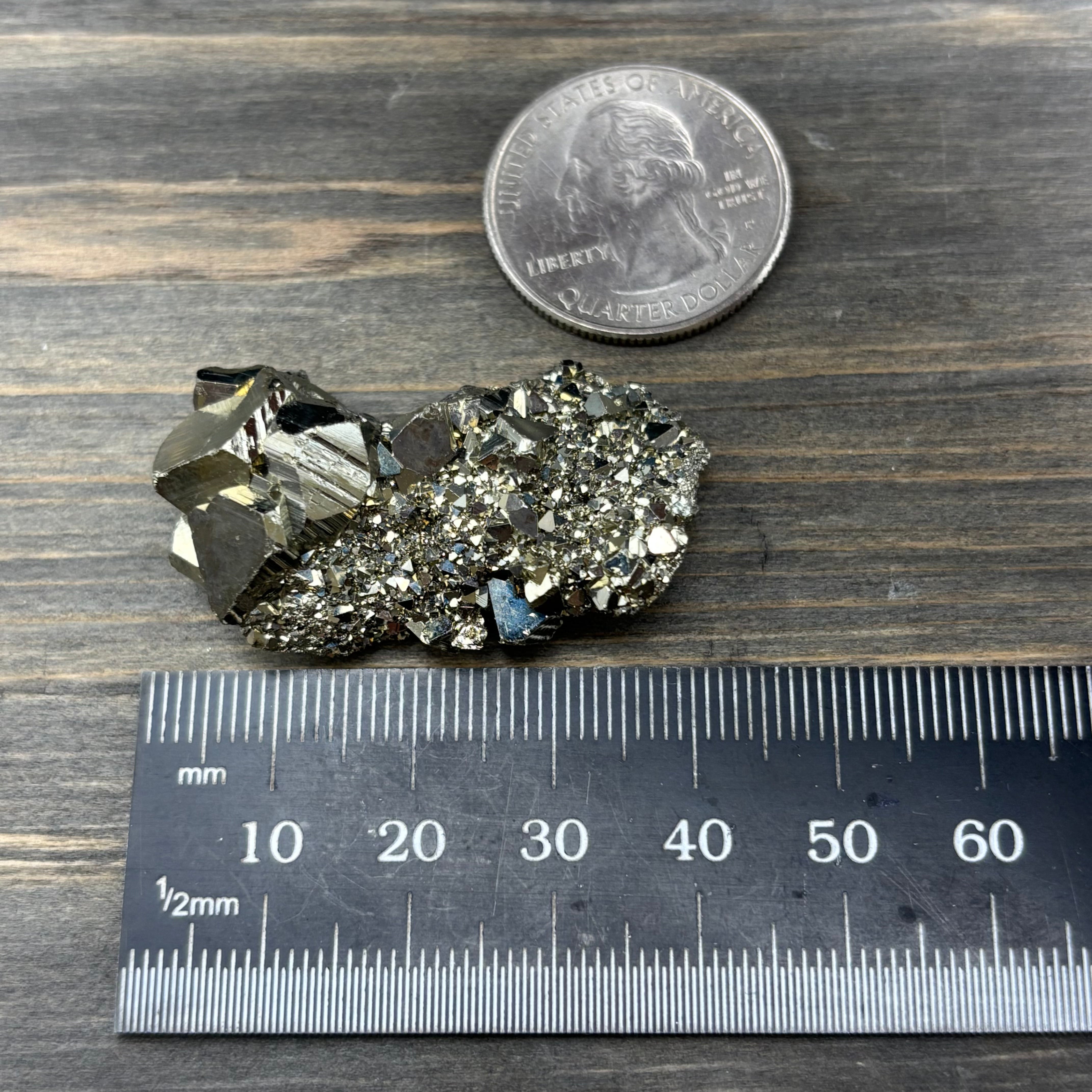 Peruvian Pyrite Crystal - 201