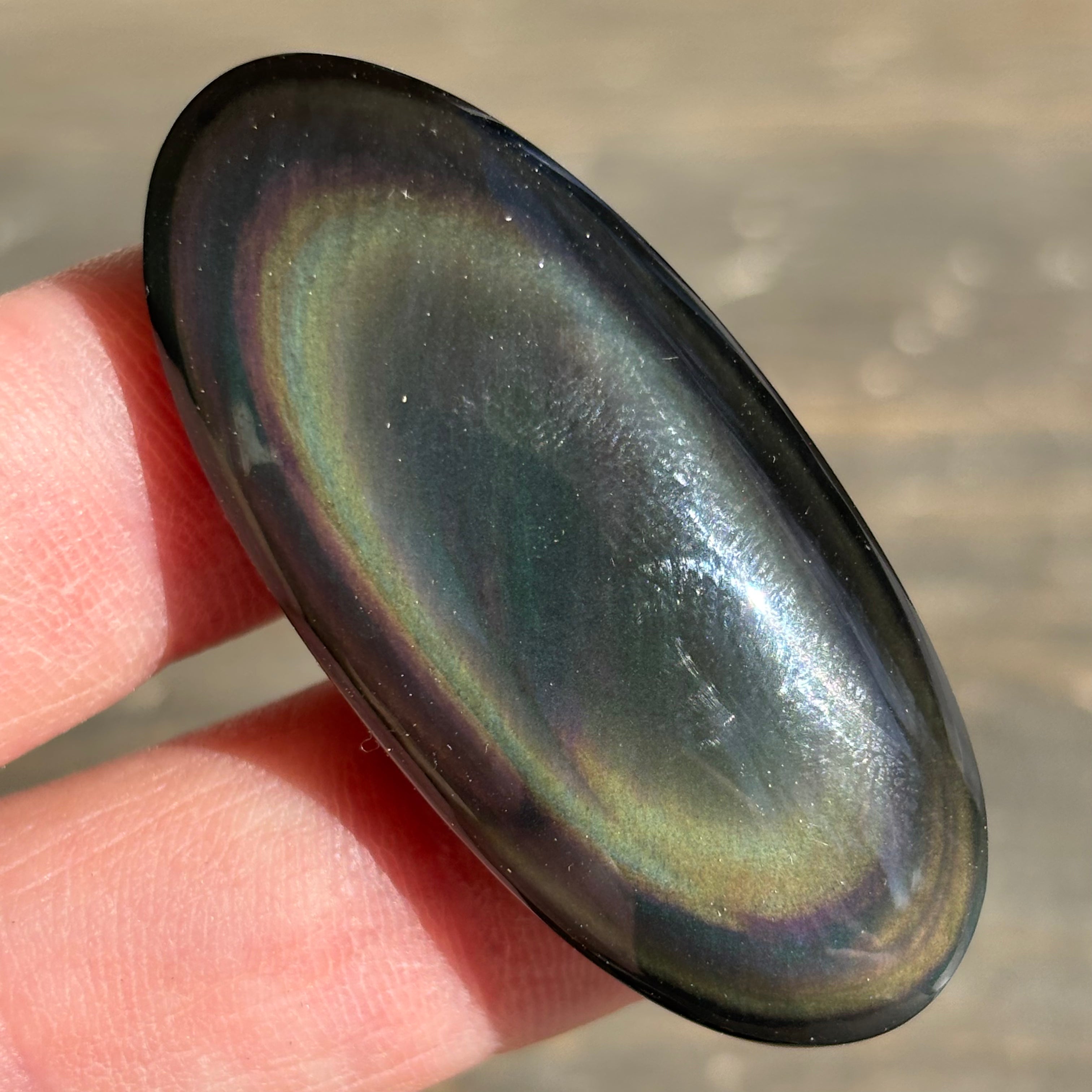 Rainbow Obsidian Talisman  -  174