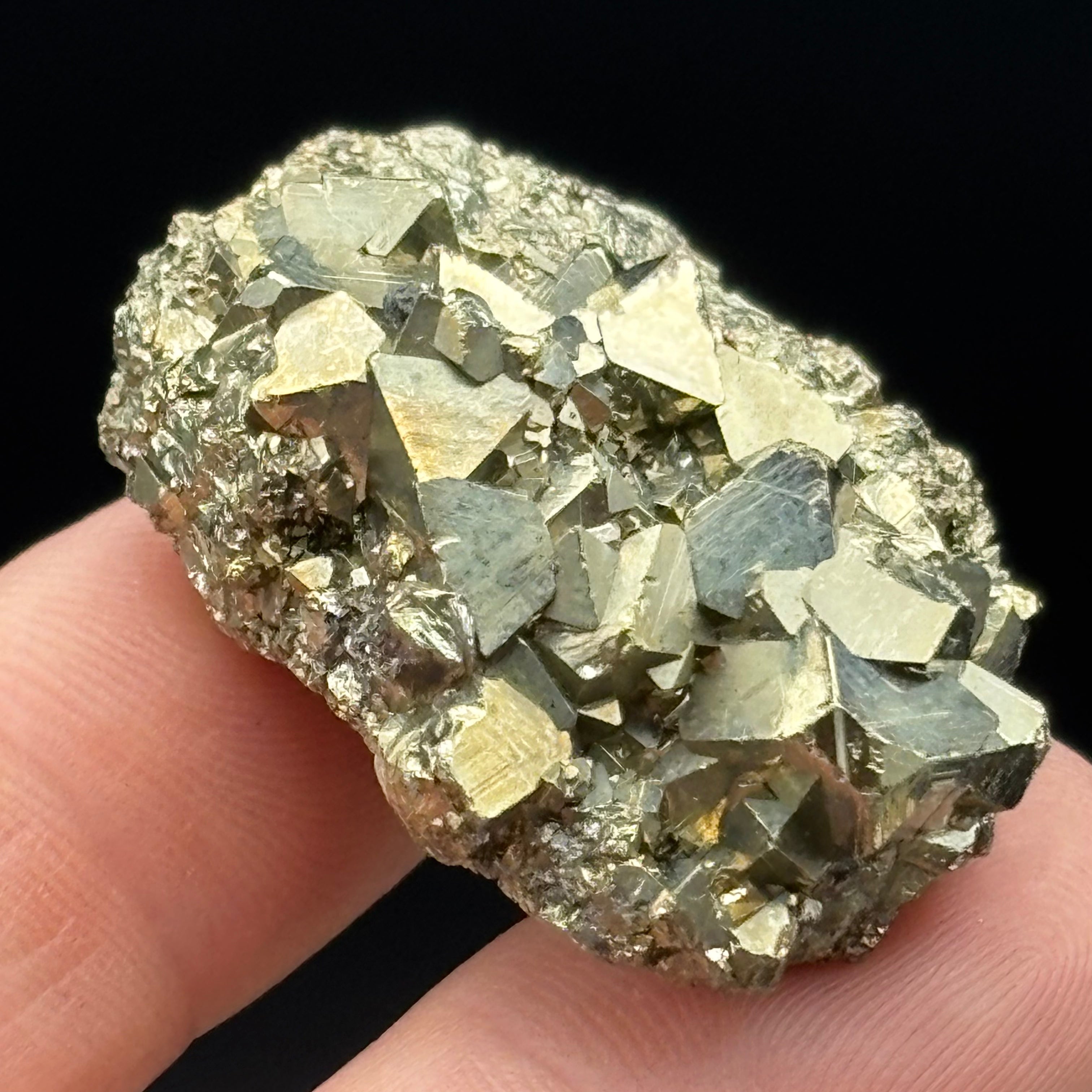 Peruvian Pyrite Crystal - 206