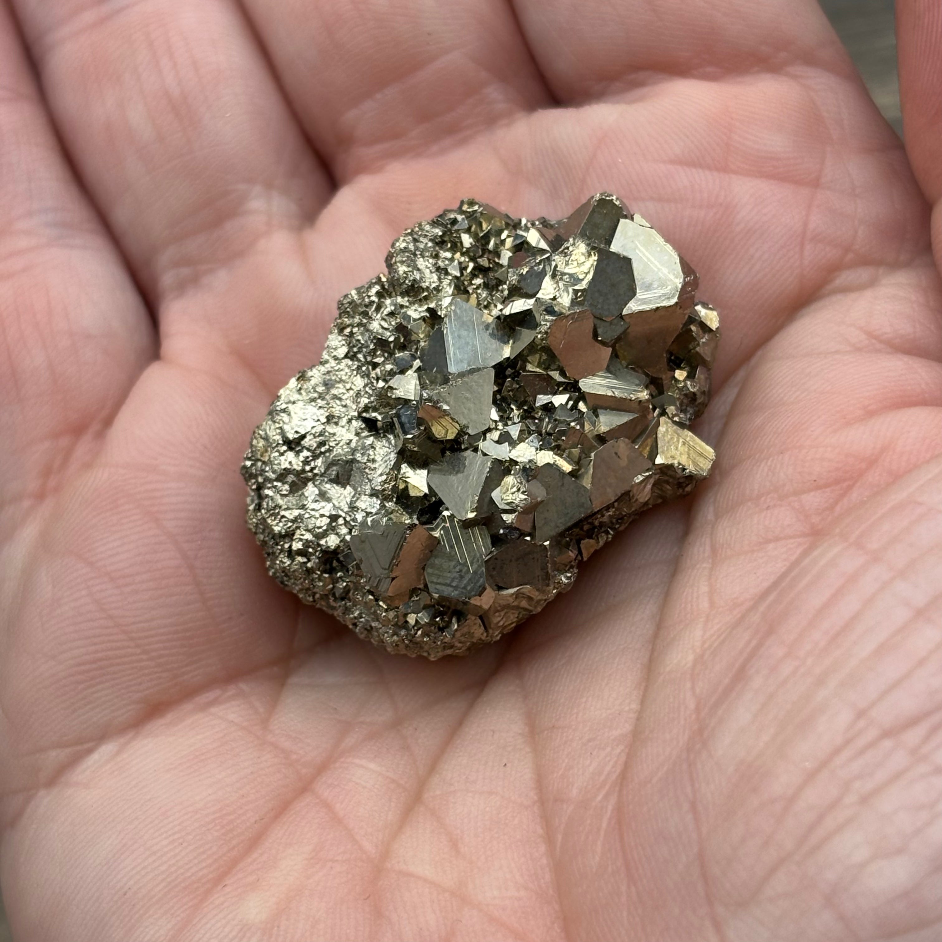 Peruvian Pyrite Crystal - 206