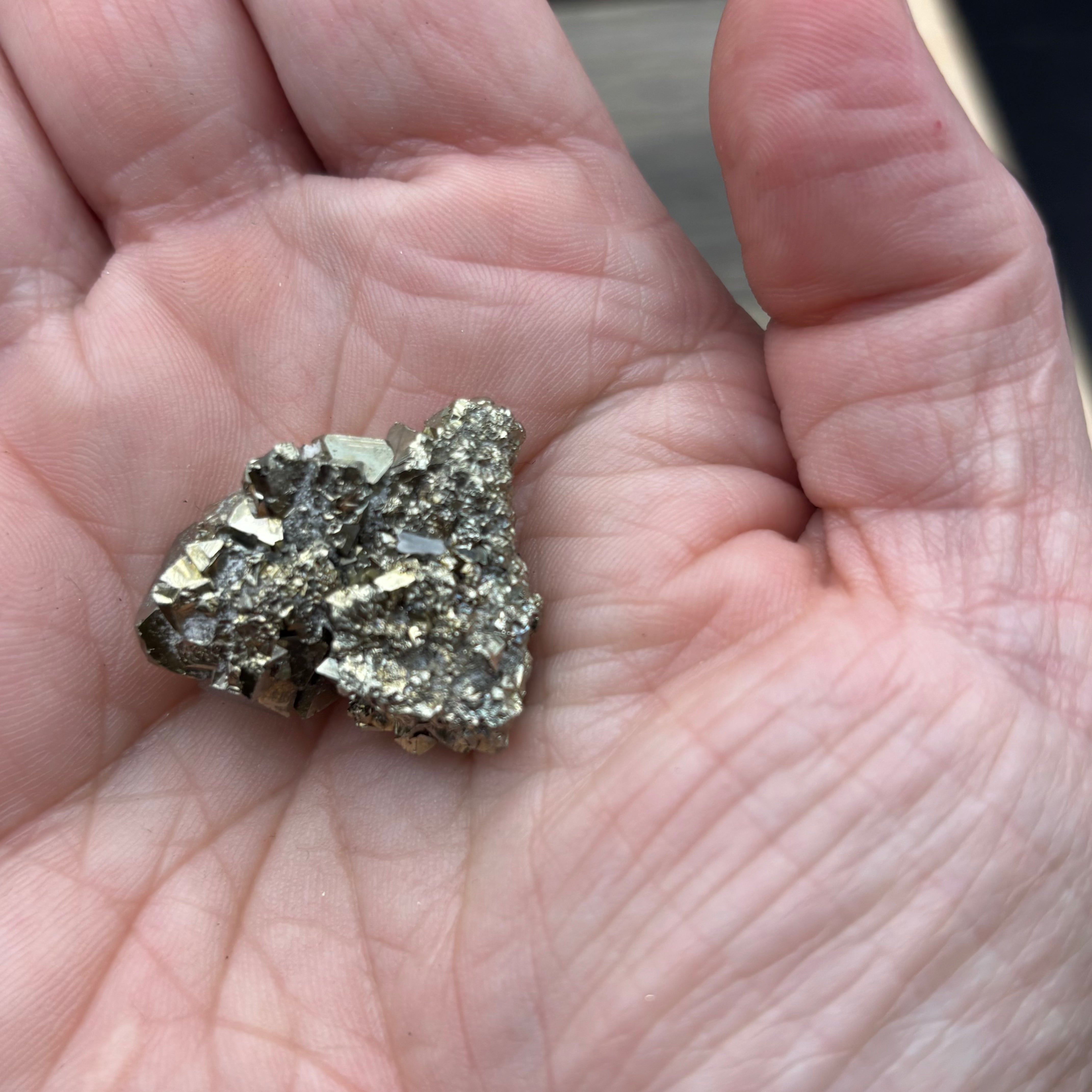 Peruvian Pyrite Crystal - 209