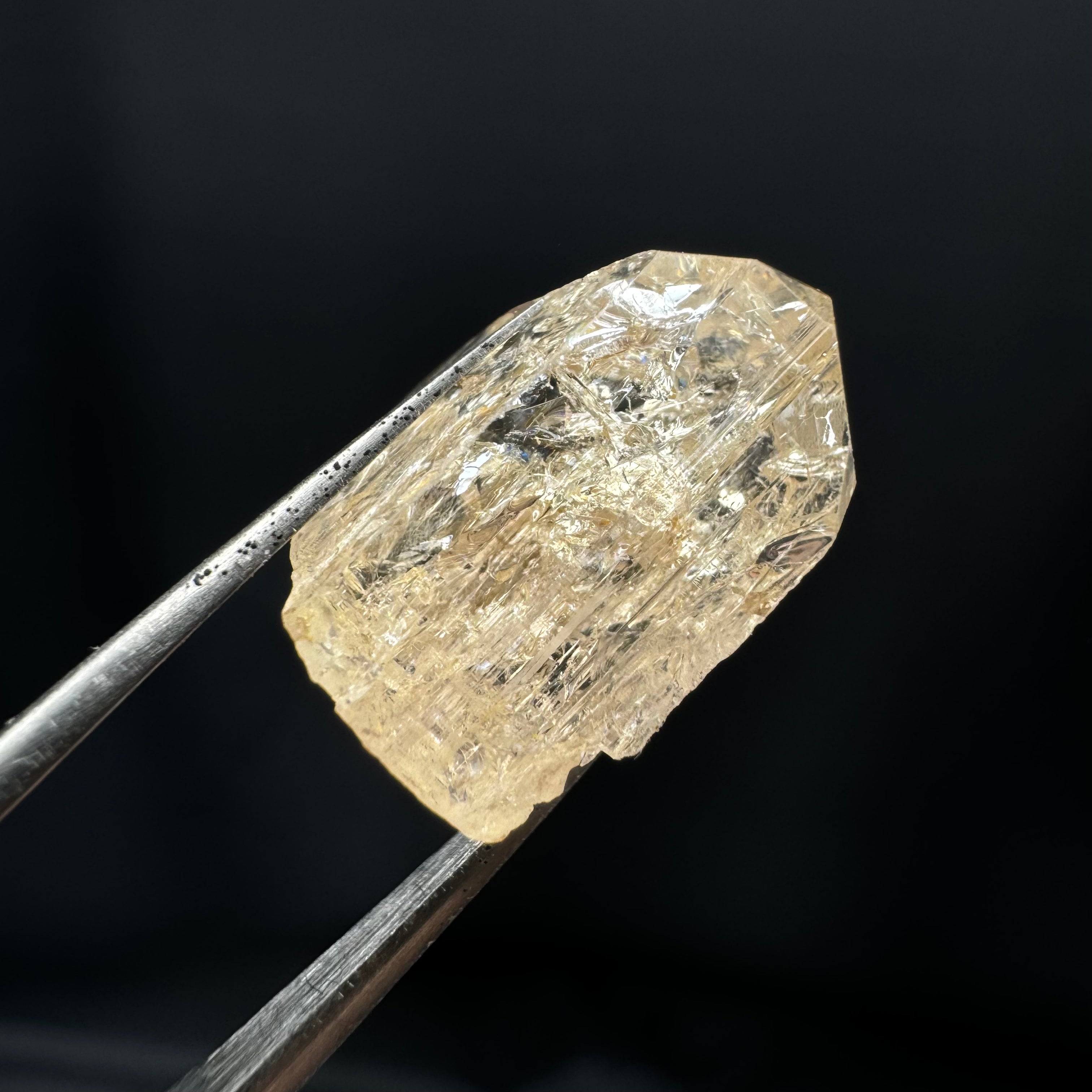 Imperial Topaz Natural Full Terminated Crystal - 200